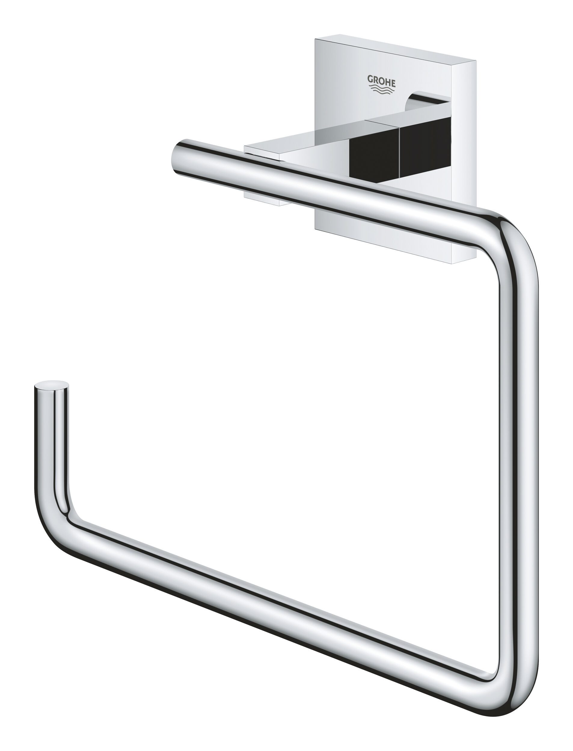 Grohe Handtuchhalter Start Cube, Handtuchring - Chrom