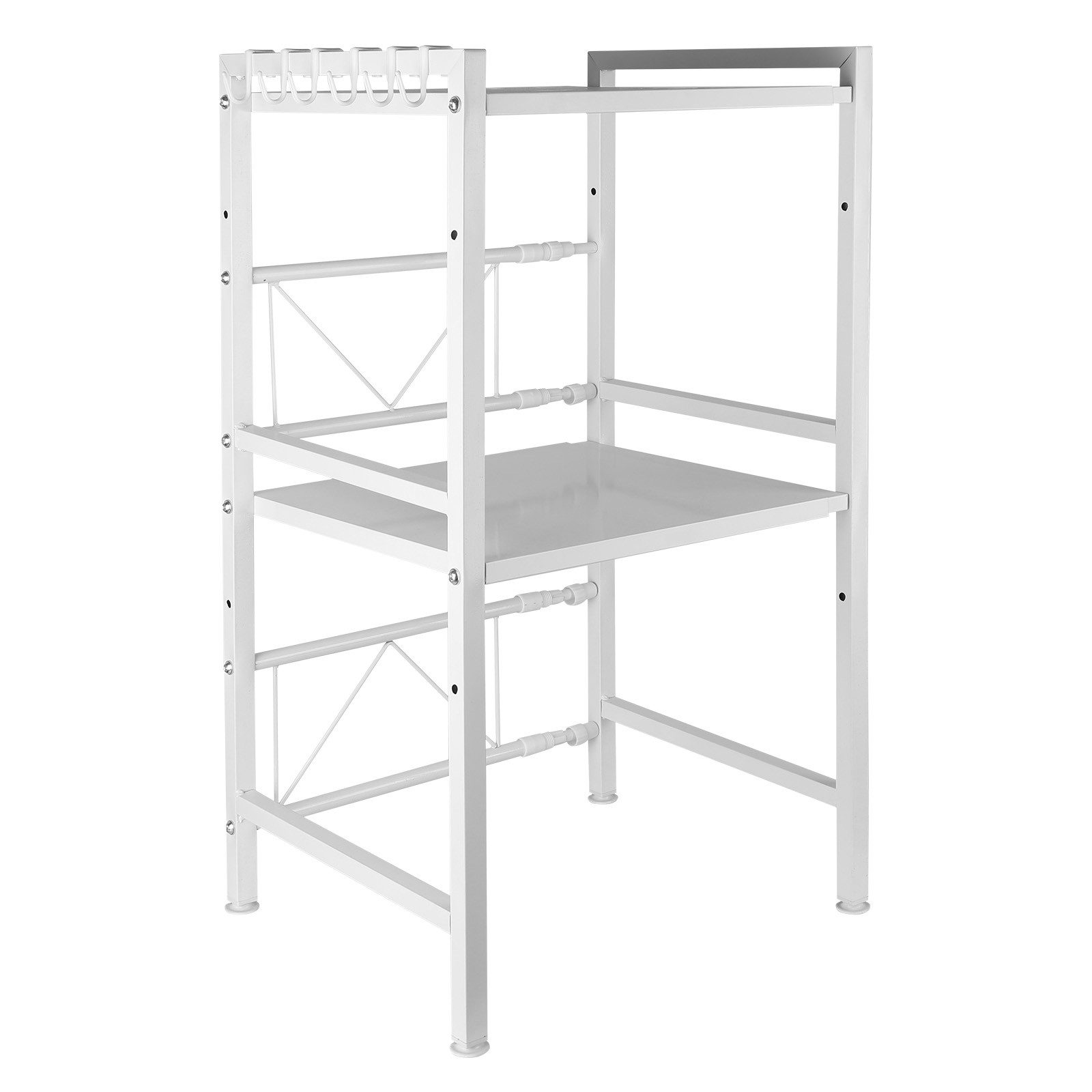 JEOBEST Regalelement Küchenregal Mikrowellenregal 3-Stufig, Erweiterbares M günstig online kaufen