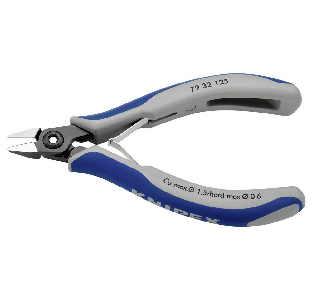 Thumbnail - Knipex Seitenschneider Knipex 79 32 125 Elektronik- u. Feinmechanik Seitenschneider mit Face