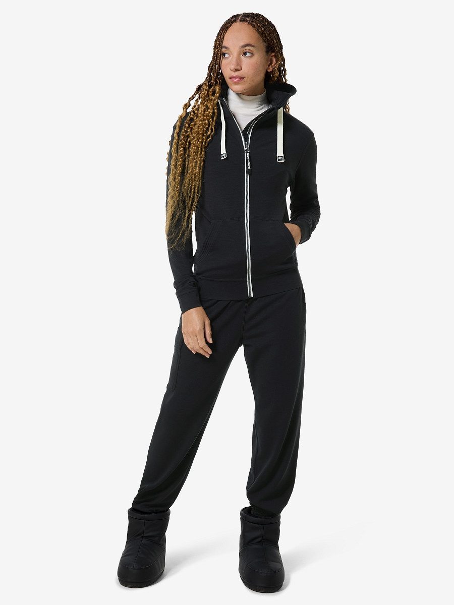 SUPER.NATURAL Hoodie für Damen, Merino W SOLUTION DWR HOODIE wasserabweisend