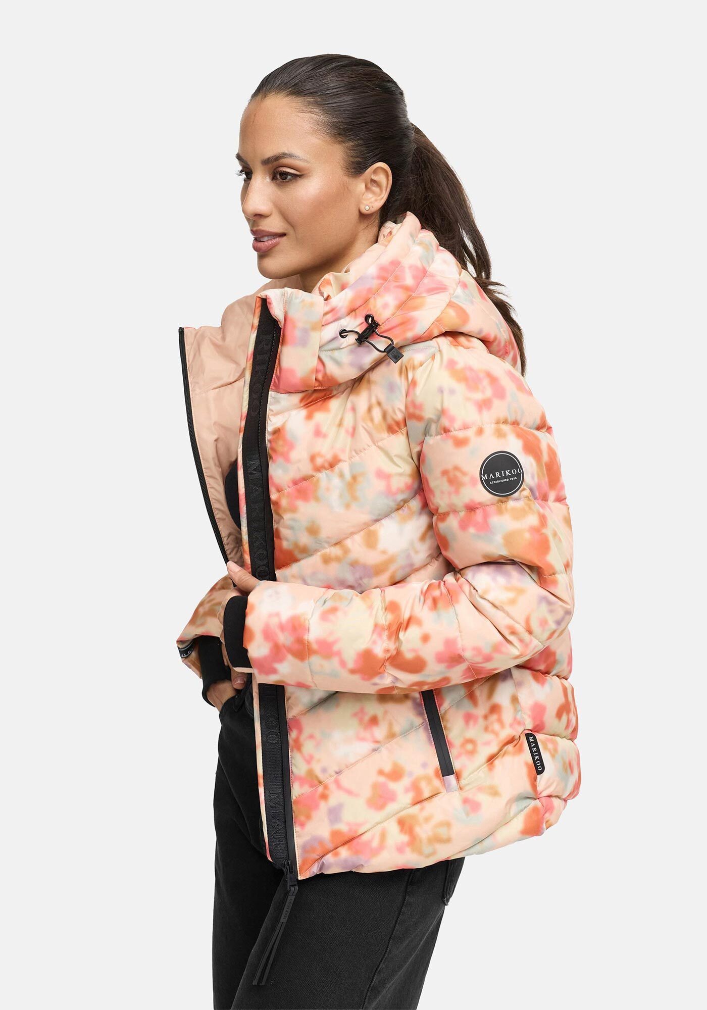 Marikoo Winterjacke Samuiaa XVI mit Kapuze – Bild 2 von 5