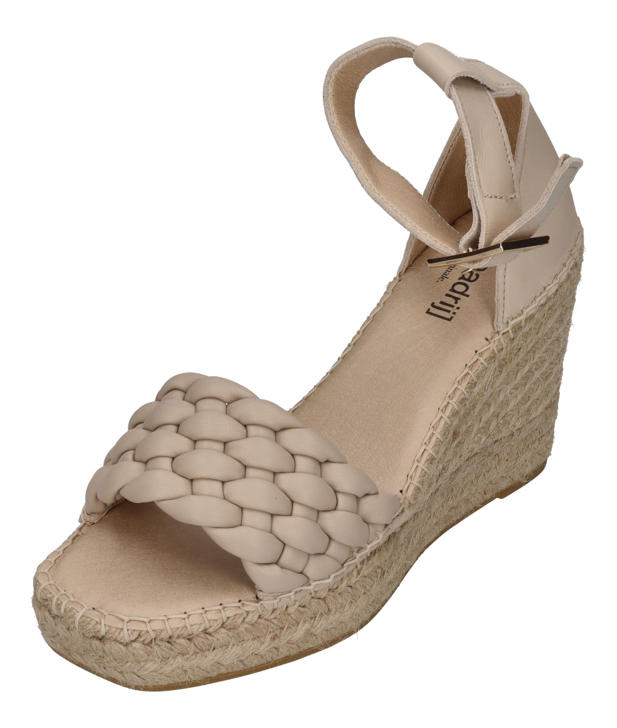 espadrij l´originale SAINT TROPEZ Riemchensandalette Beige