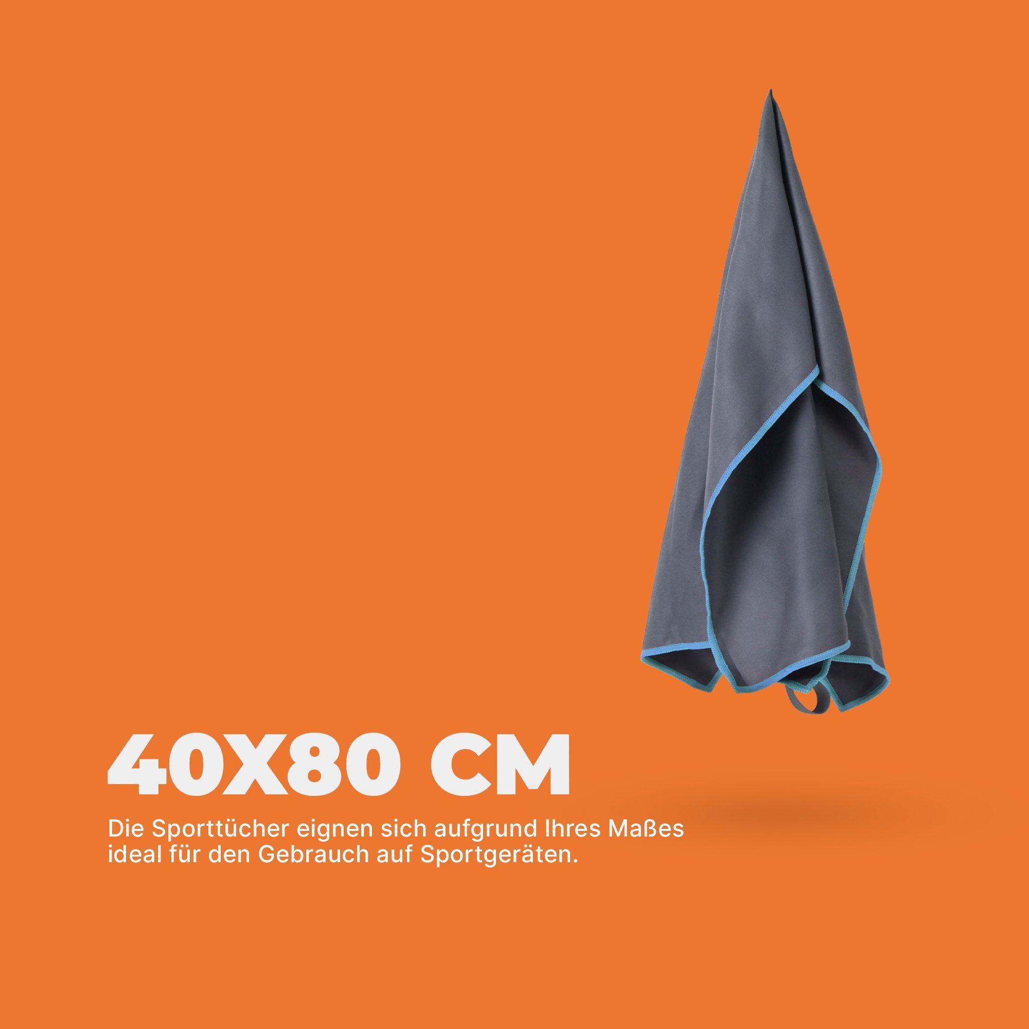 hemmy Fashion Sporthandtuch Mikrofaser Fitnesstuch, ohne Beutel, Handtuch f günstig online kaufen