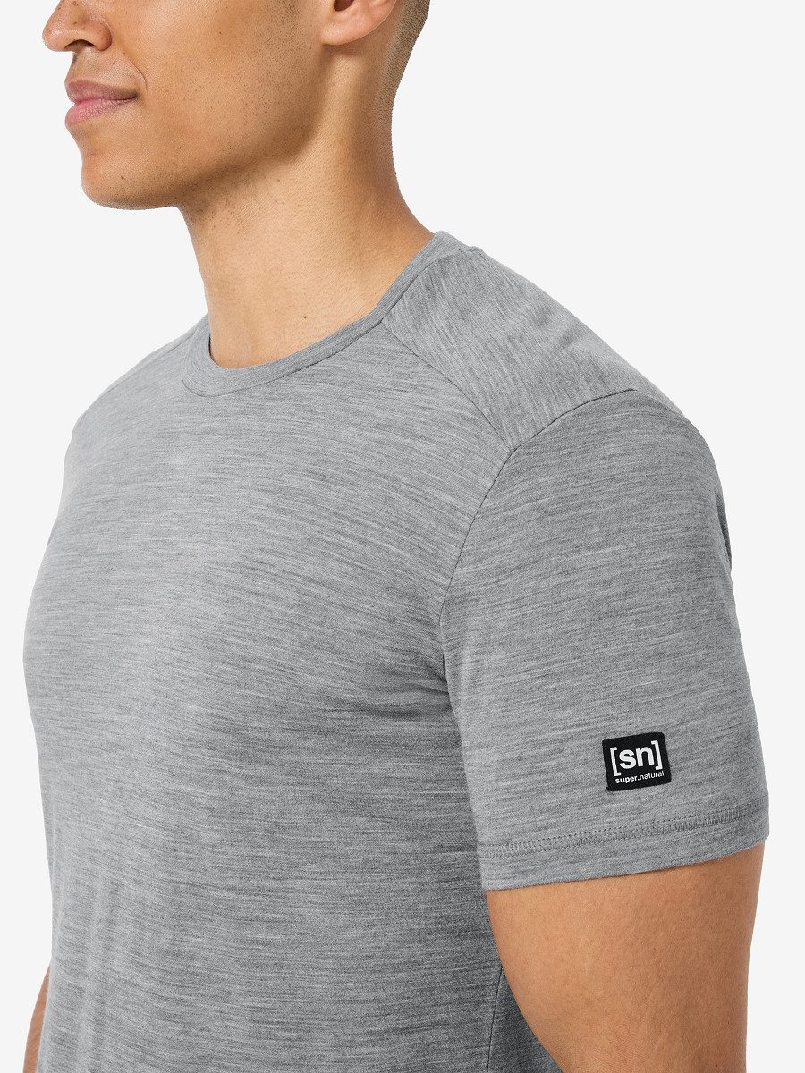 SUPER.NATURAL T-Shirt vielseitiges Merino-Tee M ESSENTIAL SS zum Sport und im Alltag