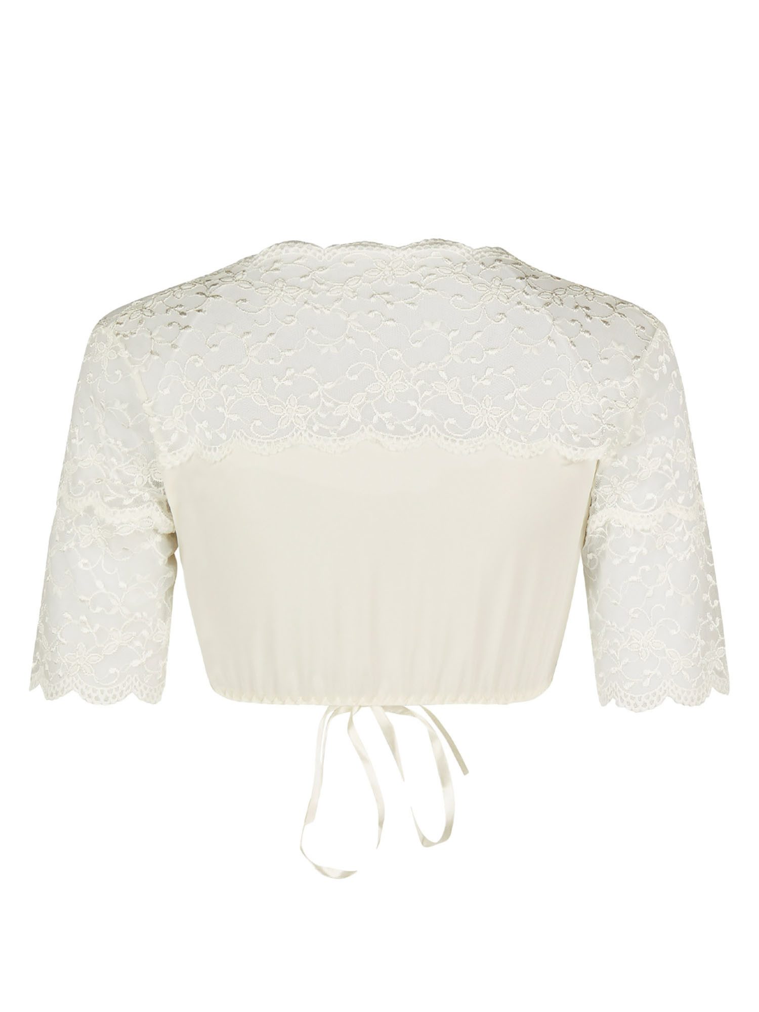 Nina Von C. Dirndlbluse Dirndlbluse halbarm Martina (Stück, 1-tlg)