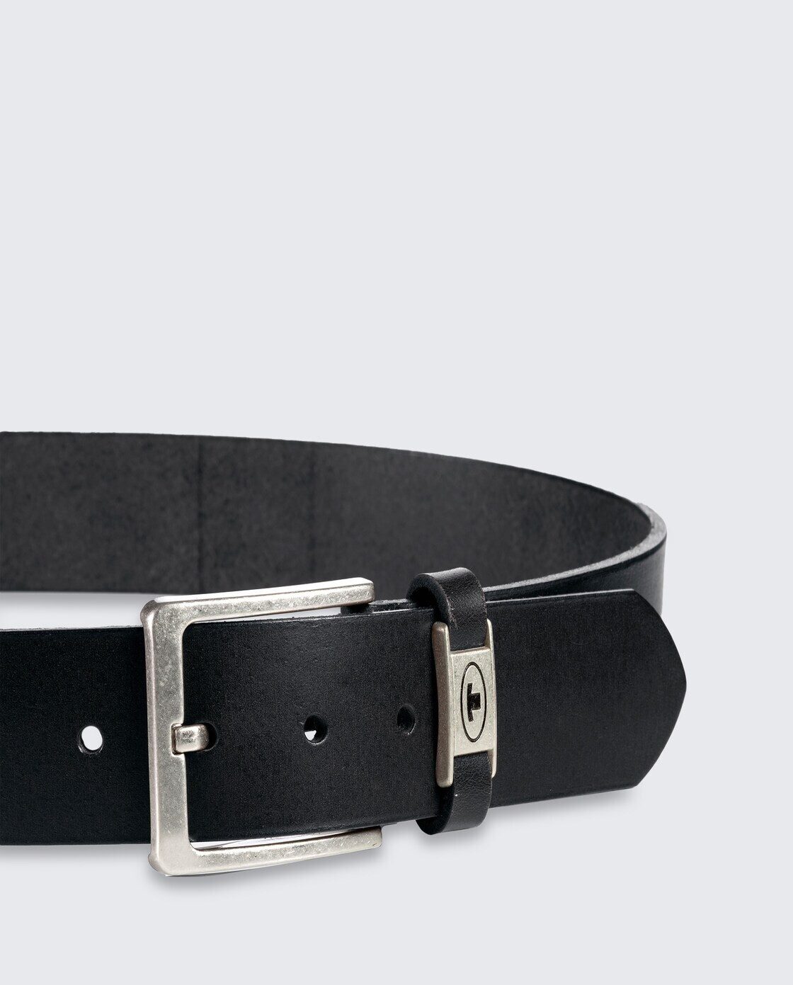 TOM TAILOR Ledergürtel Belts TTCOREY Ledergürtel mit eckiger Dornschließe