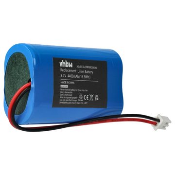 vhbw kompatibel mit Sigor Nuindie Floor, Nuindie Mini, Numotion, Nuindie Akku Li-Ion 4400 mAh (3,7 V)