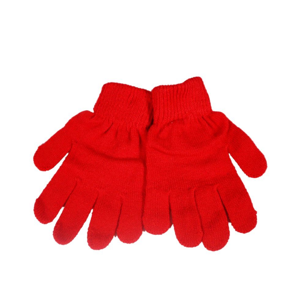 Miraculous - Ladybug Bommelmütze Miraculous Ladybug Kinder 2tlg Set Wintermütze plus Handschuhe Gr. 52 bis 54