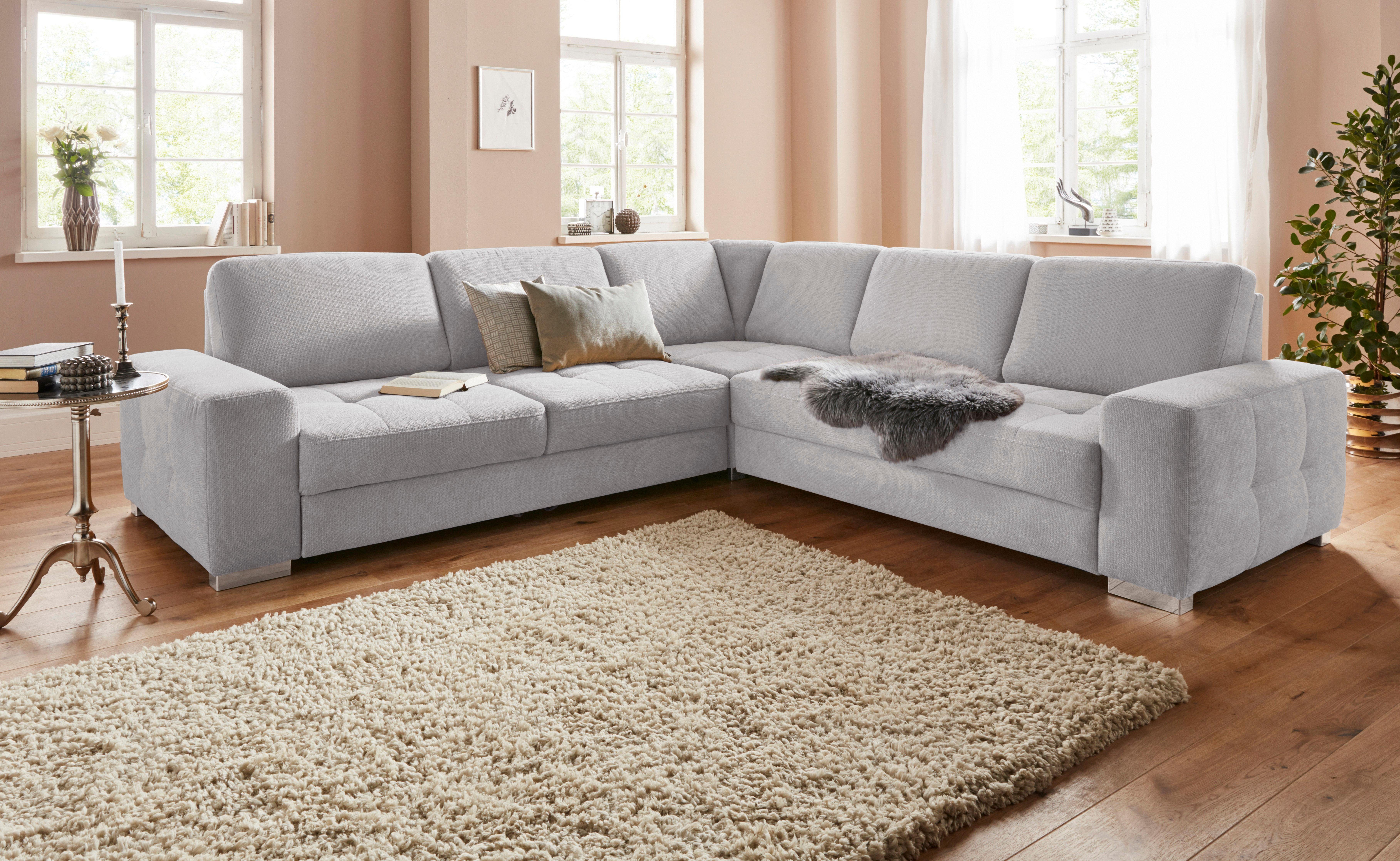 sit&more Ecksofa Santorini L-Form, mit Federkern günstig online kaufen