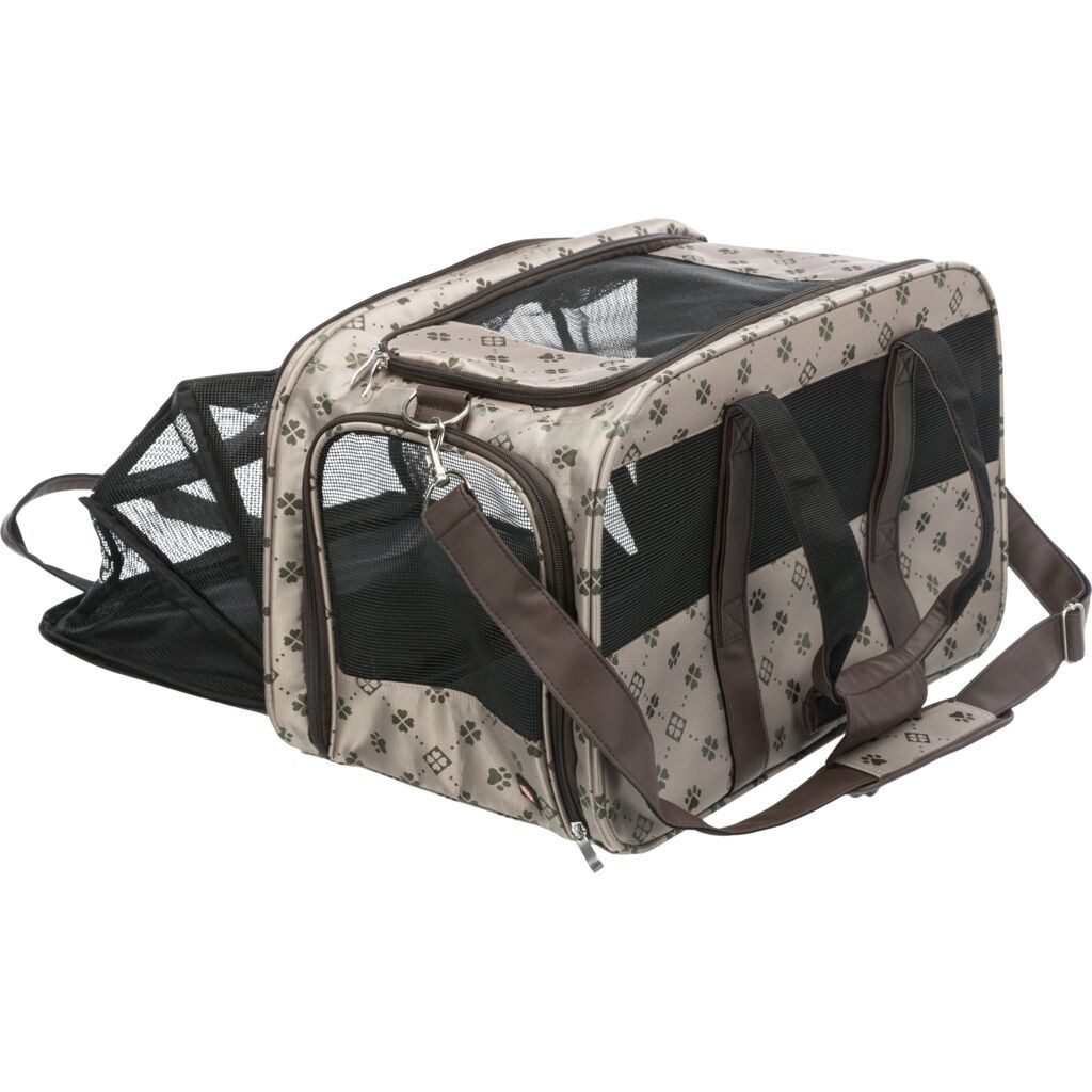 TRIXIE Tiertransporttasche Tasche Maxima - beige/braun - 33 × 32 × 54 cm