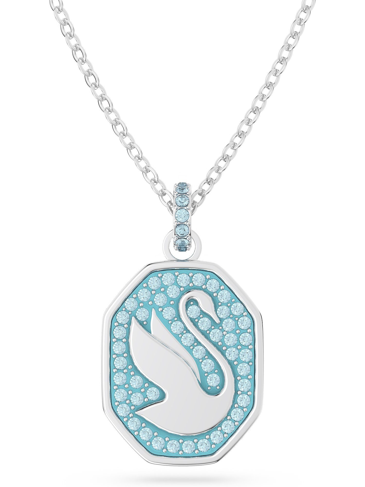 Collier Swarovski Damen-Kette Metall Swarovski-Kristall