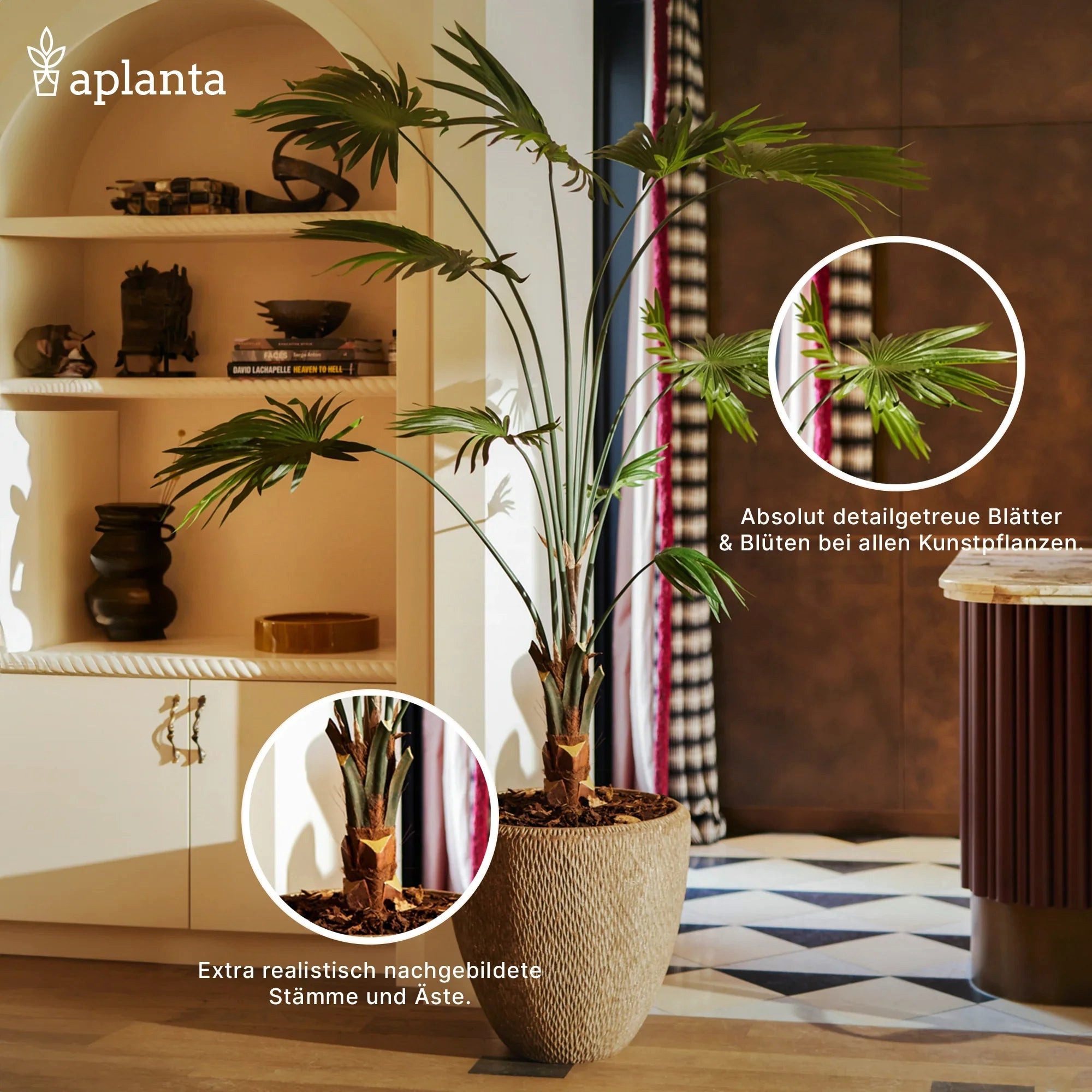 Kunstbaum Künstlicher Buchsbaum - Rico, 85 cm, aplanta