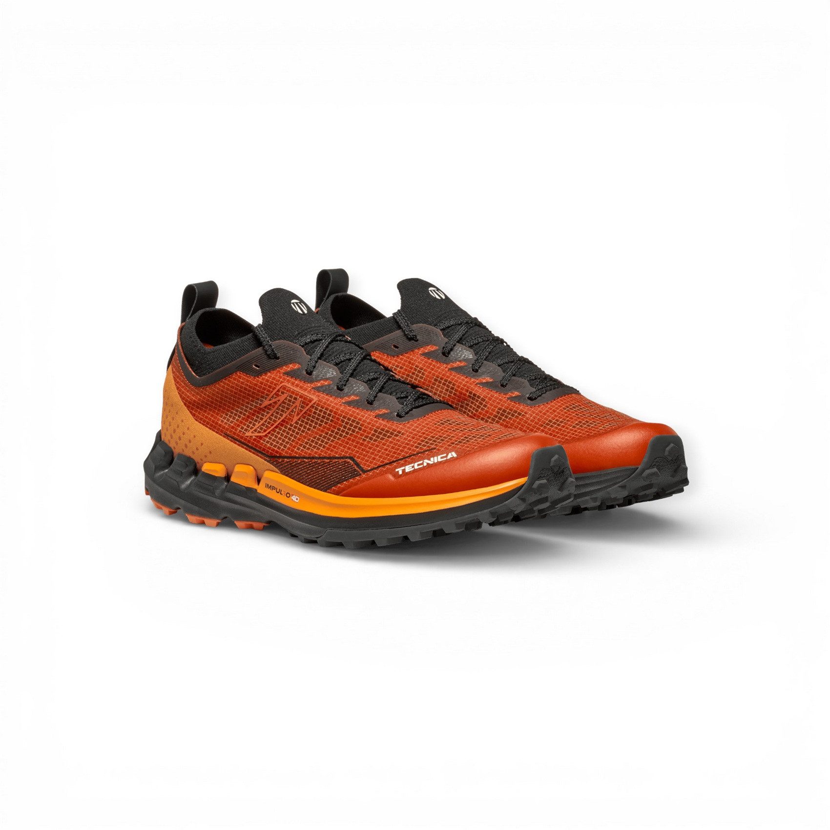 TECNICA Pyrox Xplore MS (für lange Strecken) 2026 orange/schwarz Herren Laufschuh