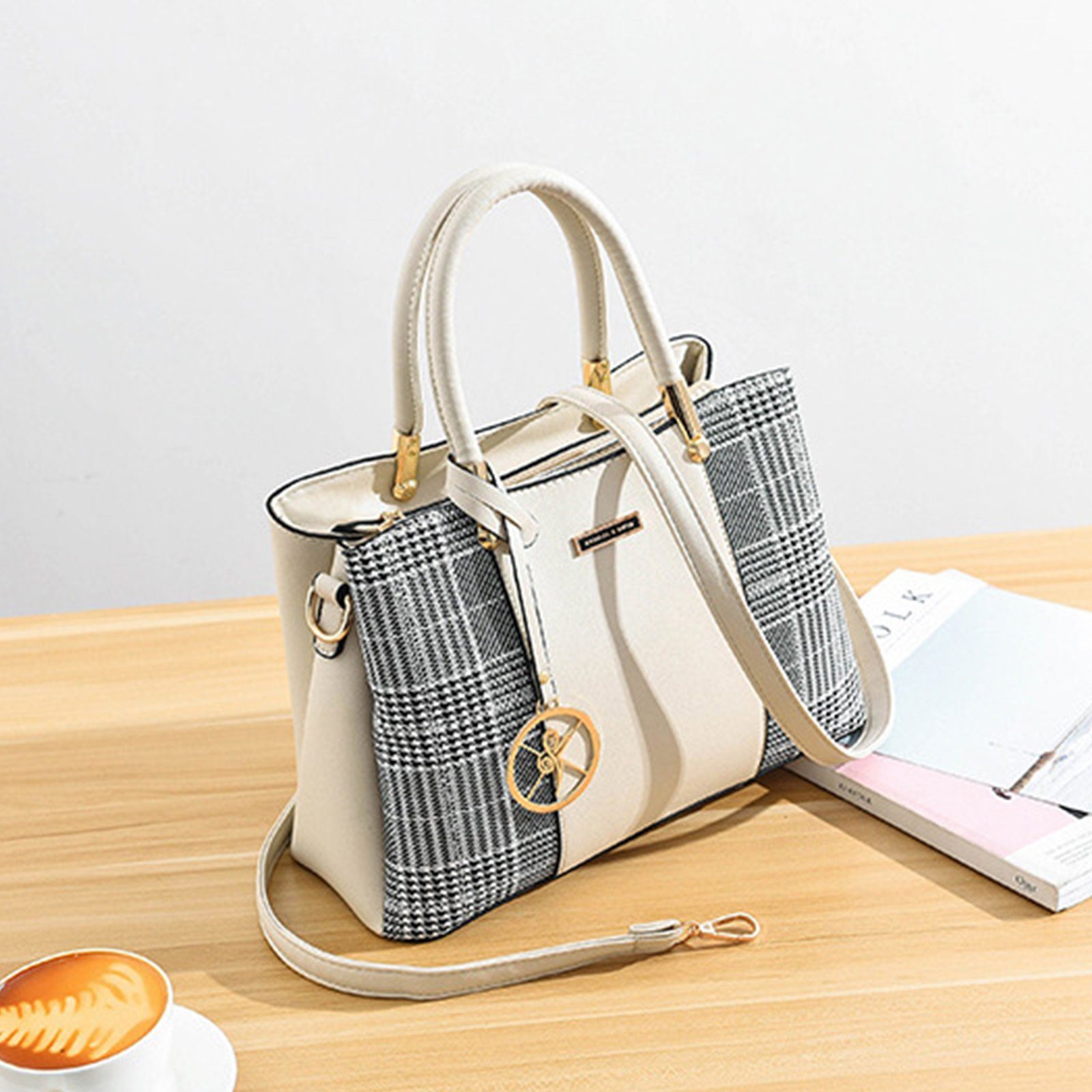 OKWISH Henkeltasche Umhängetasche Freizeittasche Tragetasche Aktentasche (S günstig online kaufen