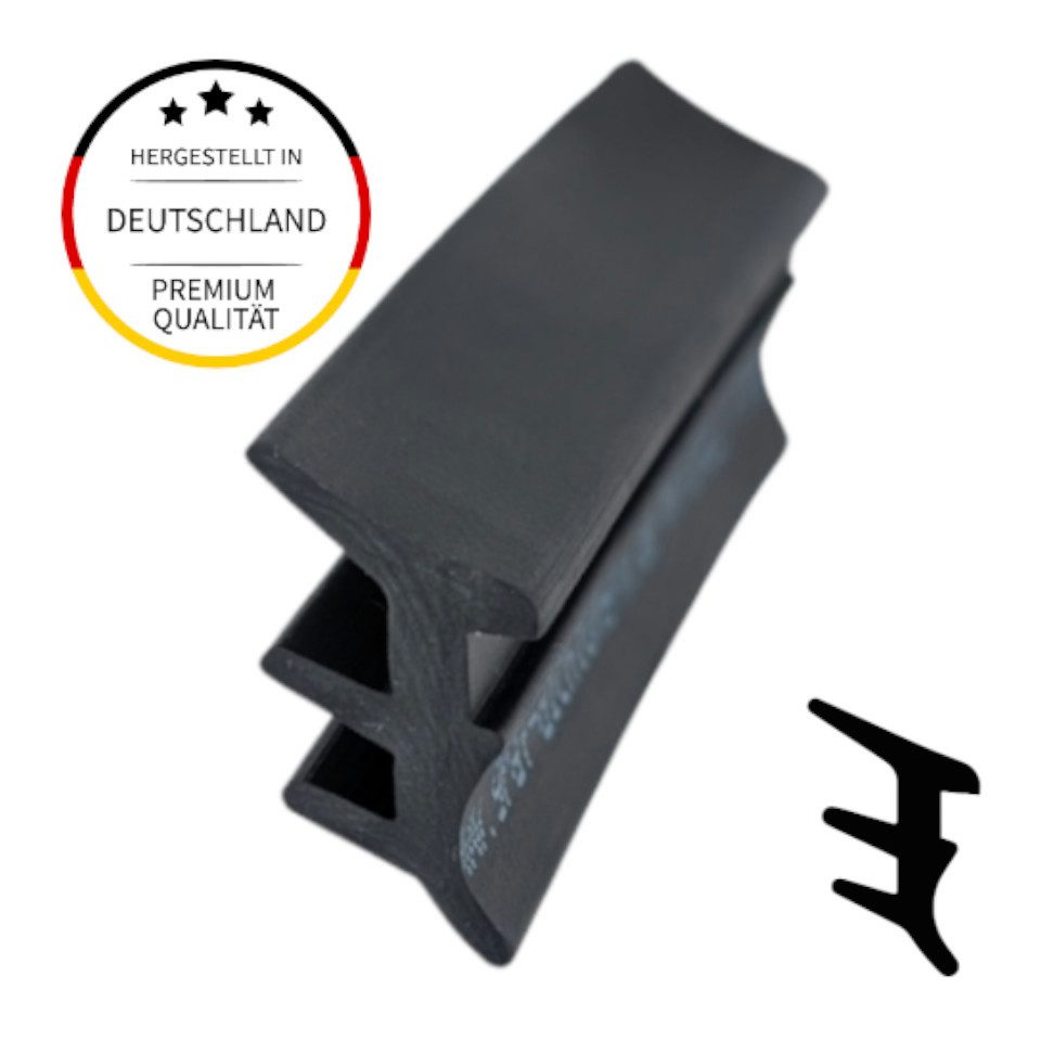 Einfach Dichtungen Dichtband Verglasungsdichtung I 5m I Farbe Schwarz oder Weiß