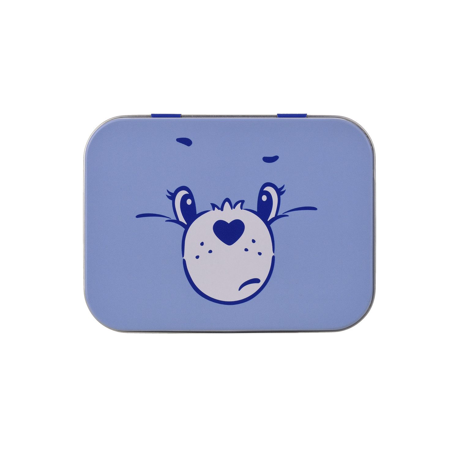 HF Home Flair Wundpflaster Glücksbärchis Blau Kinder Pflaster-Box mit 24 bunten Motiv-Pflastern (1 St), Motiv: Glücksbärchis, blau