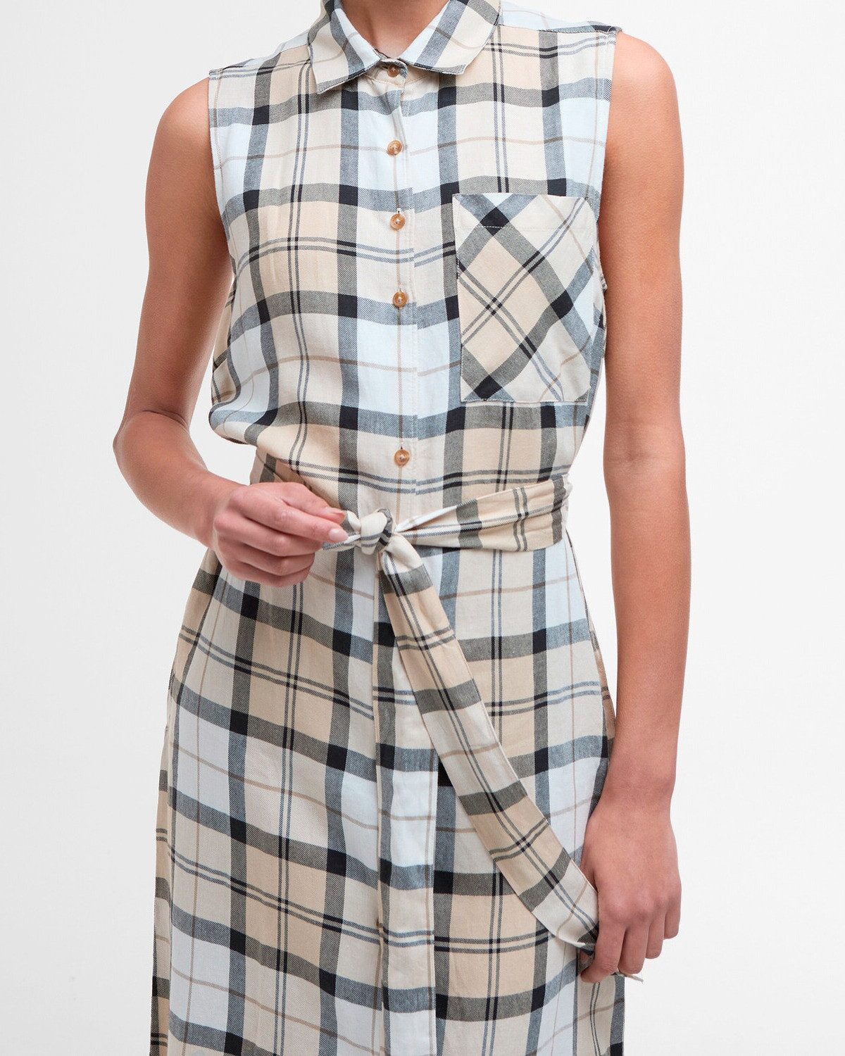 Barbour Midikleid Karokleid Agnes