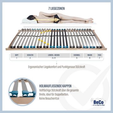 Lattenrost »Lattenrost Visto NV, Lattenrost in diversen Größen erhältlich«, Beco, Kopfteil nicht verstellbar, Fußteil nicht verstellbar, Hoher Schlafkomfort, besondere Langlebigkeit und extreme Stabilität