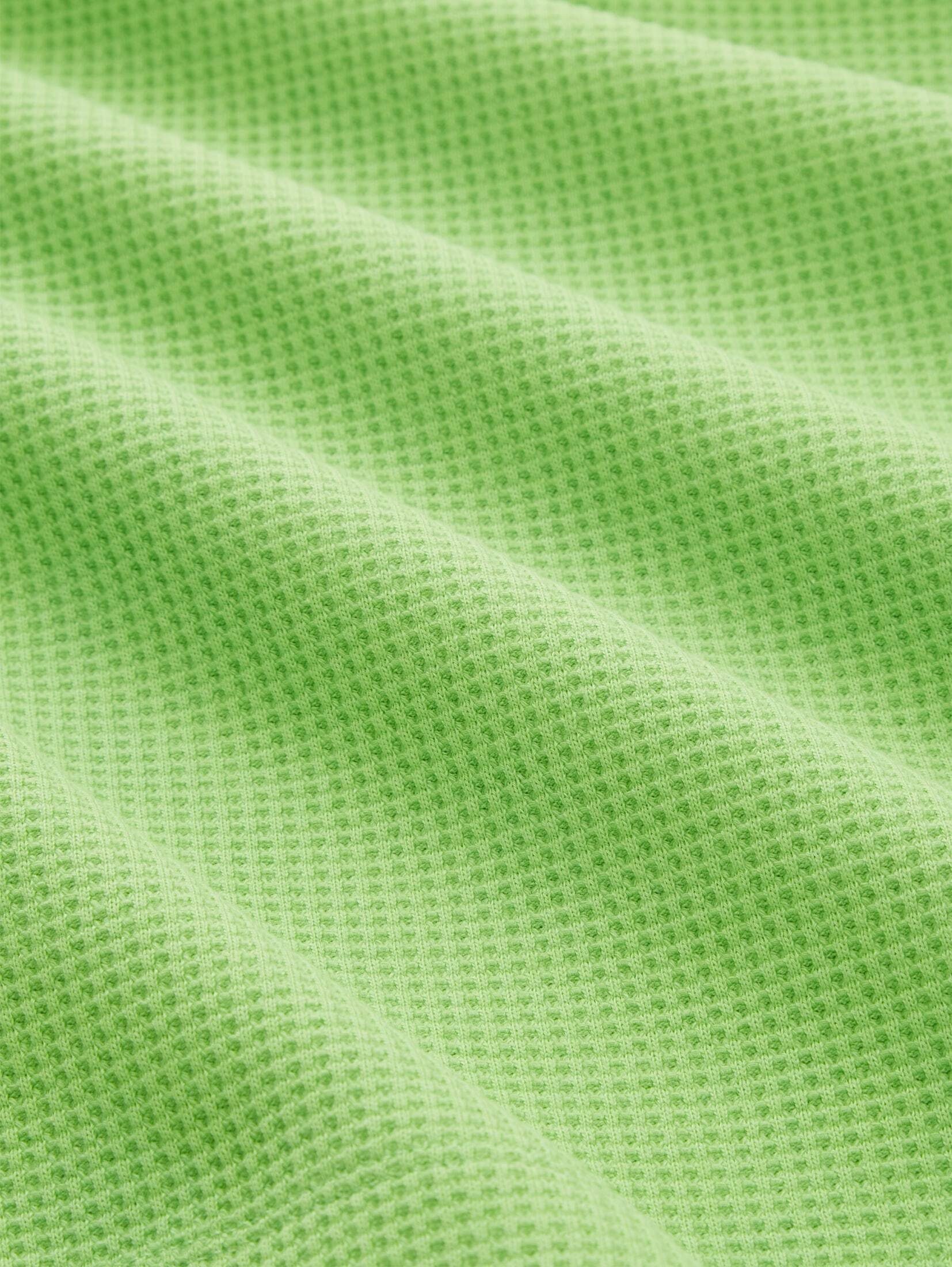 Cropped Denim liquid Sweatshirt lime TAILOR TOM Sweatshirt green