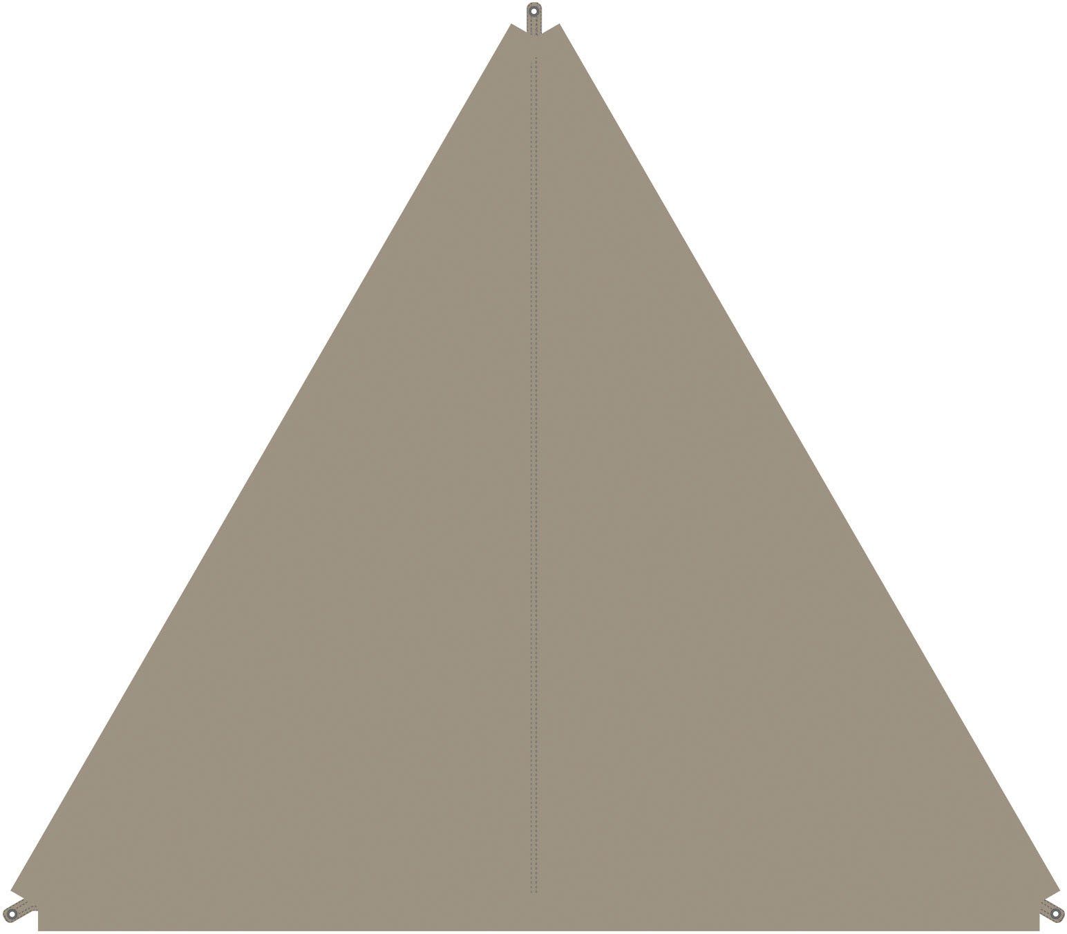 BENT Sonnensegel TC-Zip-Protect Canvas Single günstig online kaufen