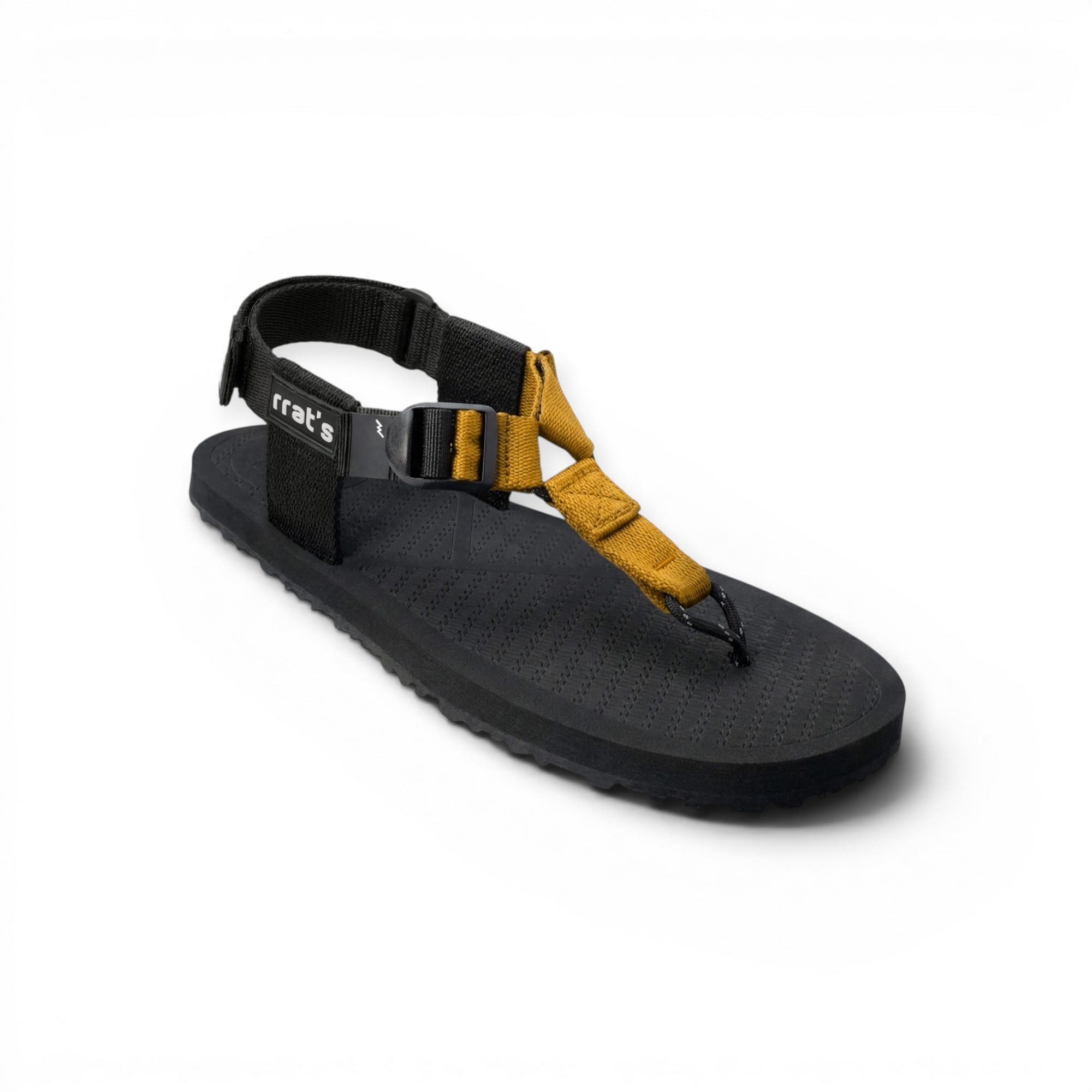 rrat's Y-Gravel schwarz/gelb Sandale
