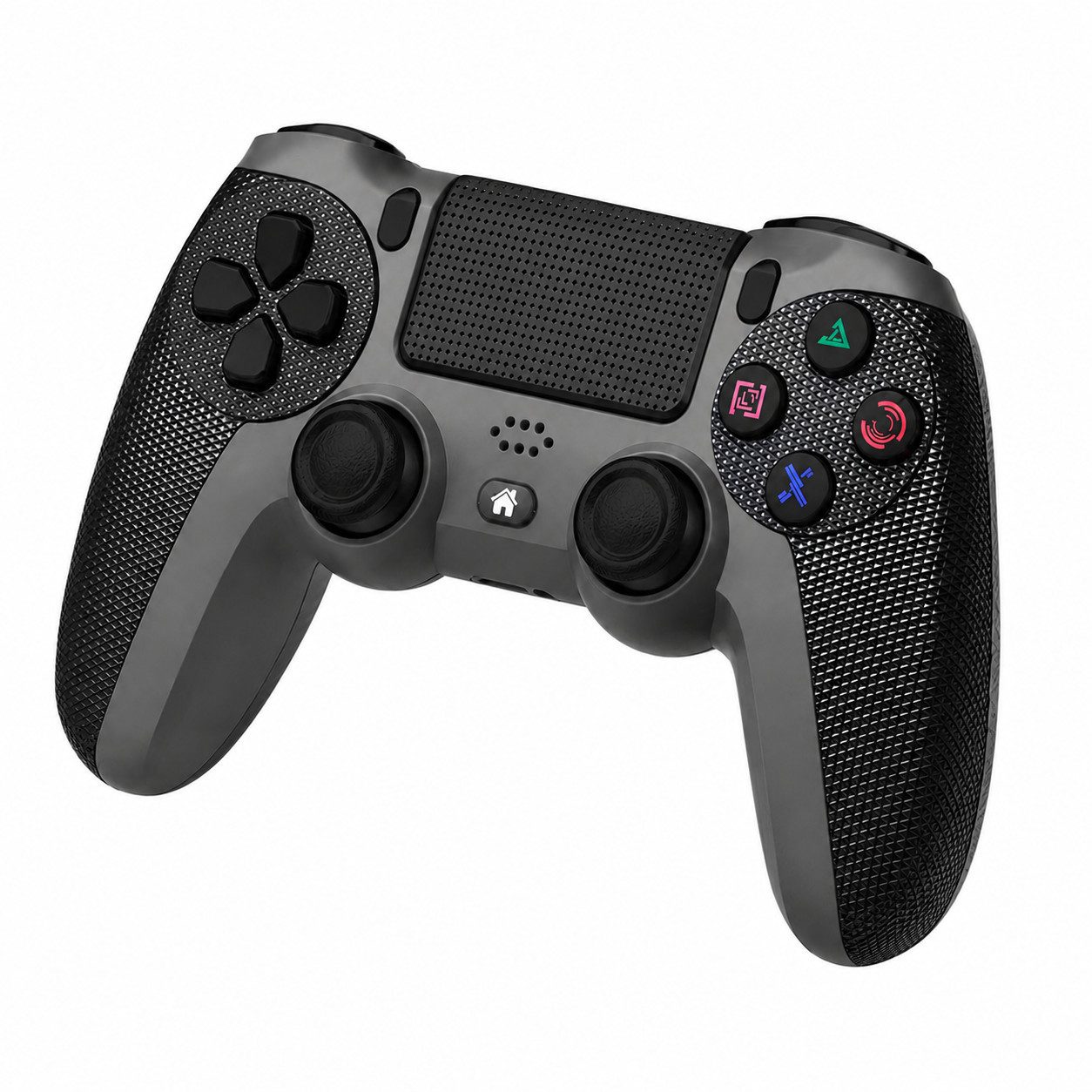 Luckice Gamecontroller, PS4 Controller, Dualshock,Wireless PC-Controller Gamepad (Set, 1 St., 6-Achsen-Gyrosensor Doppelvibration Share-Funktion integrierter)
