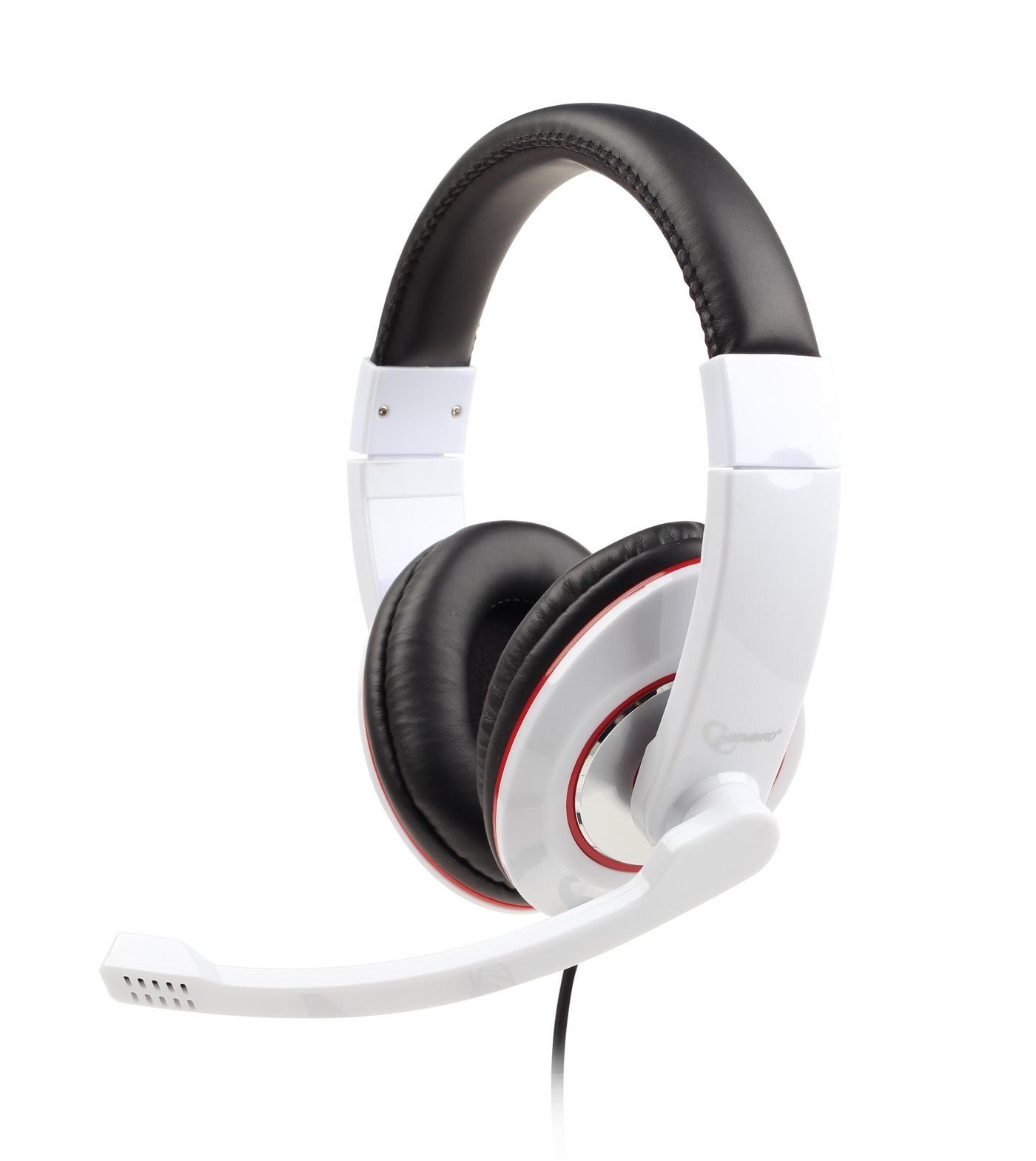 GEMBIRD Headset GEMBIRD STEREO MHS 001GW glänzend weiß Headset