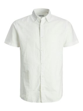 Jack & Jones PlusSize Kurzarmhemd JJELINEN BLEND SHIRT SS SN PLS