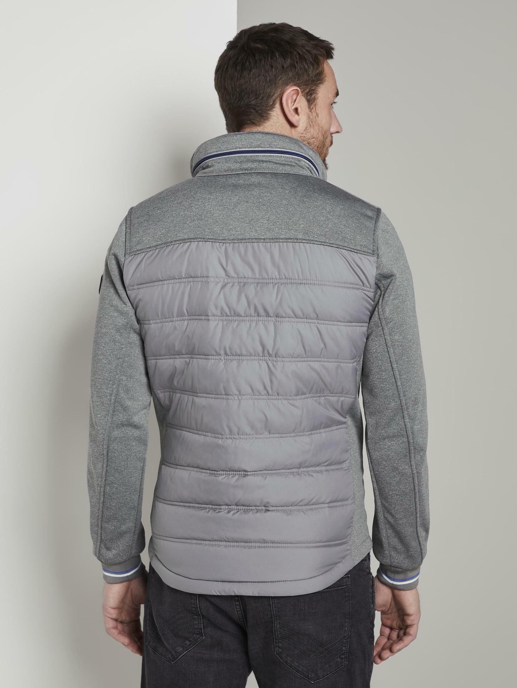TOM TAILOR Steppjacke »Hybrid Fleece Jacke« kaufen | OTTO Tom Tailor Hybrid Fleece Jacke (29999) black ab 87,72