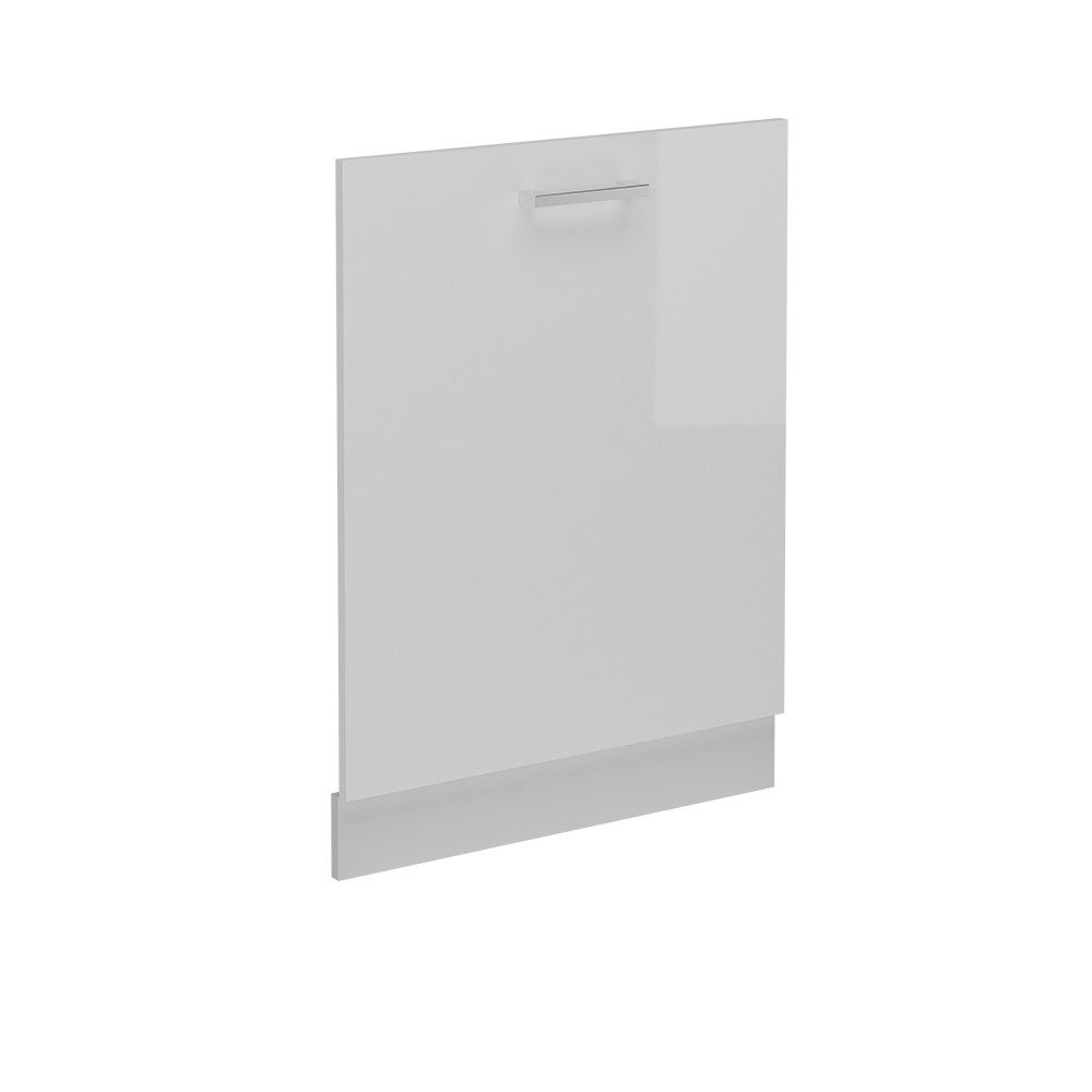 Vicco Frontblende R-Line, Weiß Hochglanz/Weiß, 60 cm ohne Arbeitsplatte (1 St)