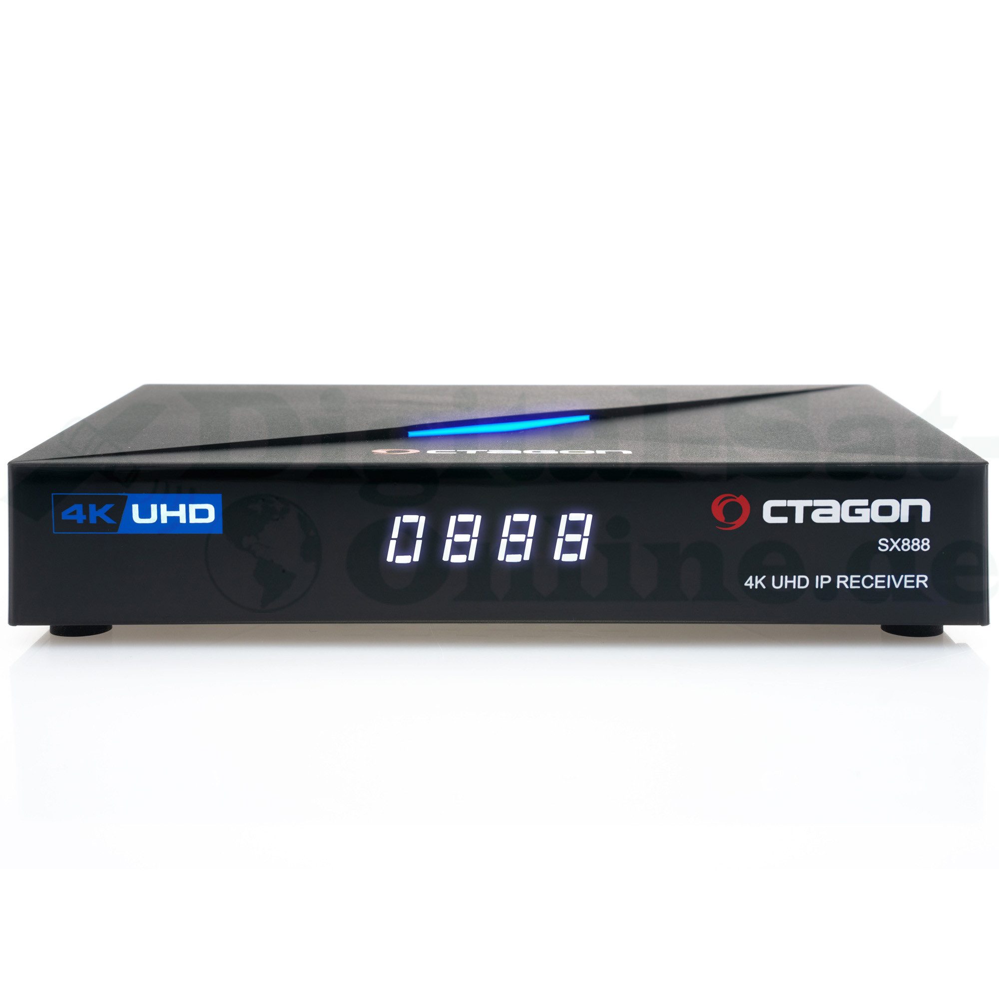 OCTAGON Streaming-Box SX888 4K UHD IP H.265 HEVC IPTV Set-Top Box + 150 Mbits Wifi Stick, 2160p, Firmware Aktualisierbar, HDR, WLAN