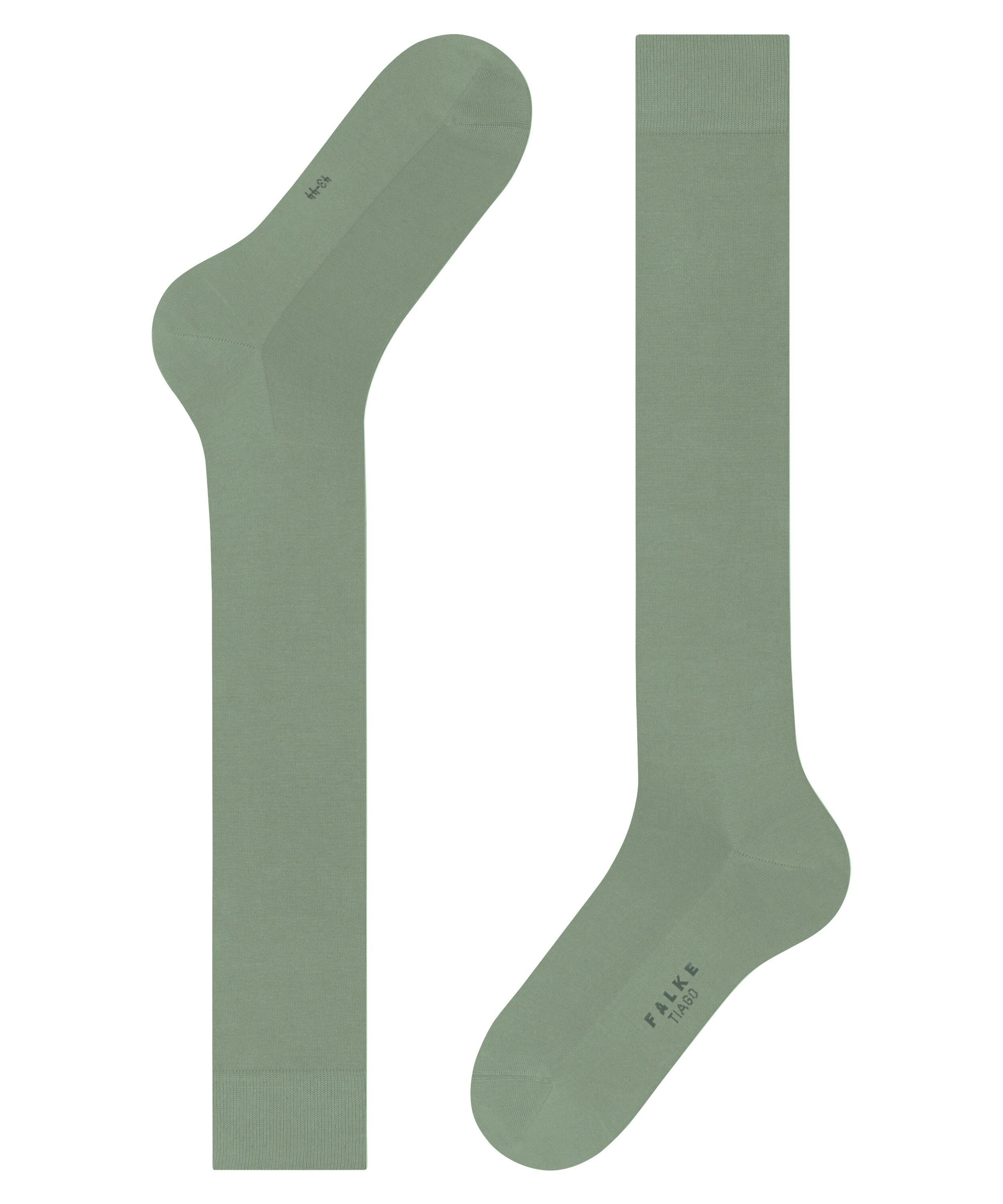 FALKE Kniestrümpfe Tiago (1-Paar) mit leichtem grass (7431) Glanz