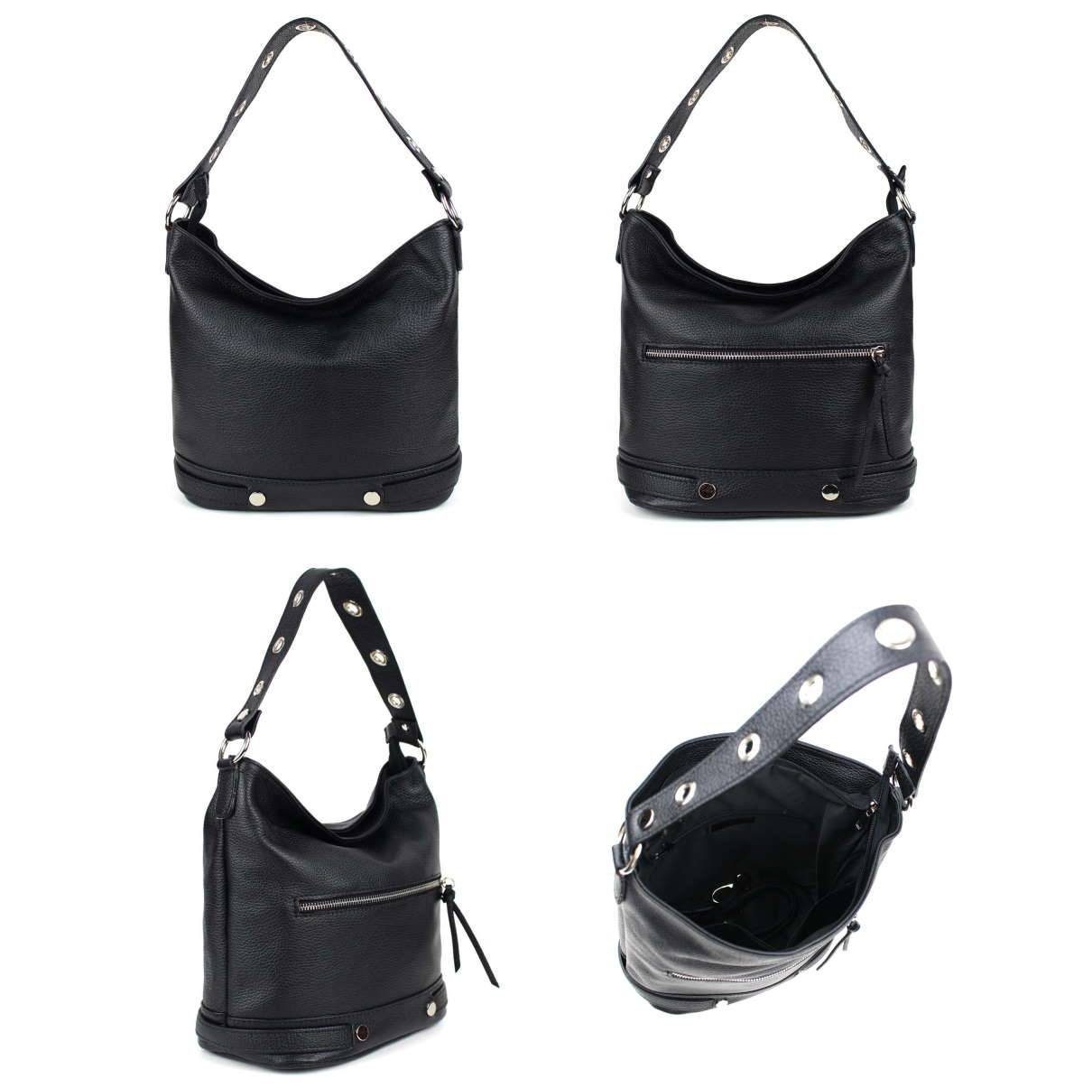 ITALYSHOP24 Schultertasche Made in Italy Damen günstig online kaufen