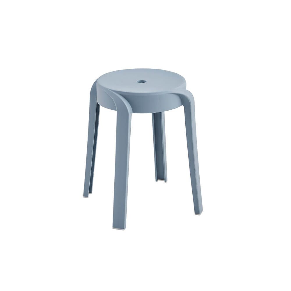 HOME DELUXE Hocker Stapelhocker NIVO (2 St), Esszimmerhocker, Fußhocker, Rund