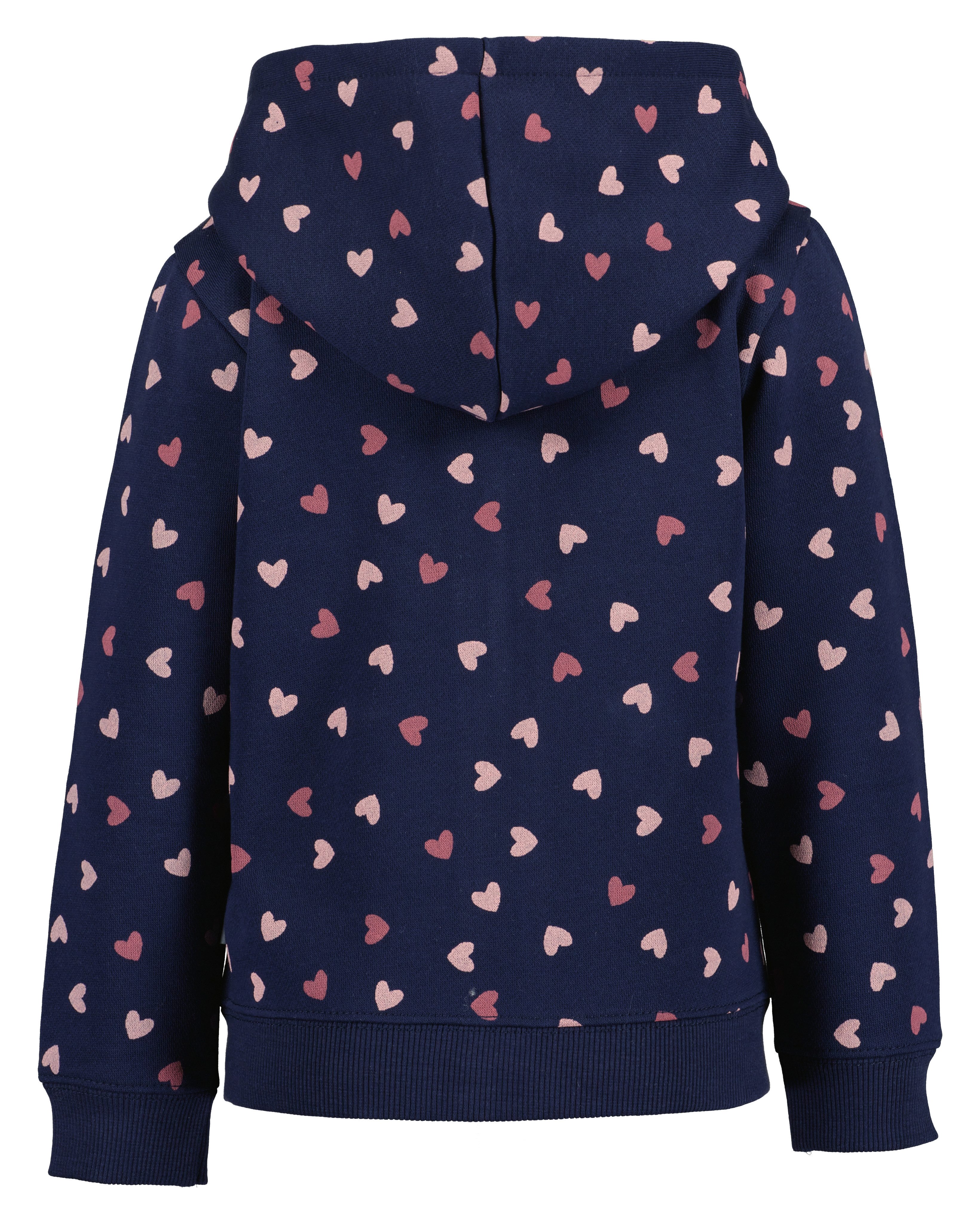 Blue Seven Kapuzensweatjacke Baumwollmischung