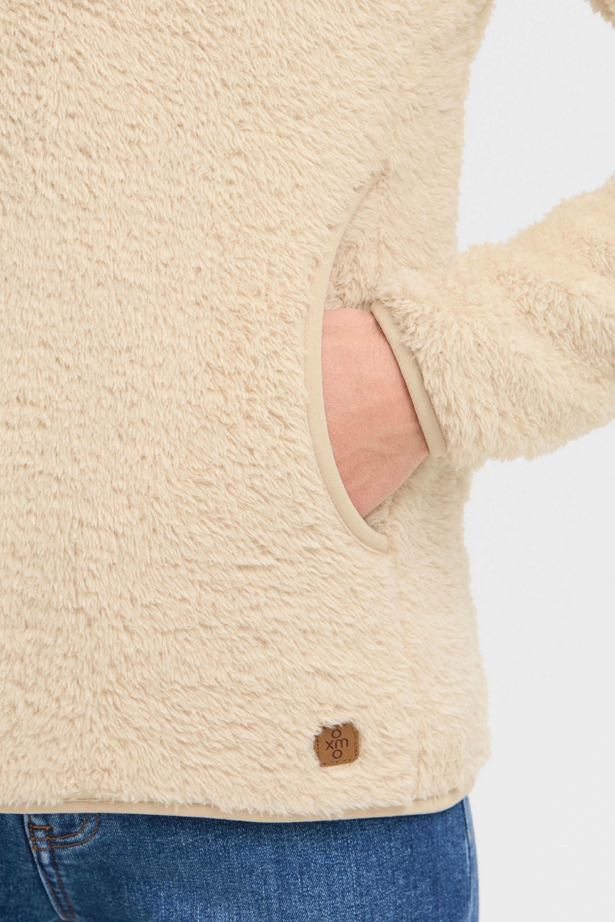 OXMO Troyer OXTelsonia Kuscheliger Teddy-Pullover