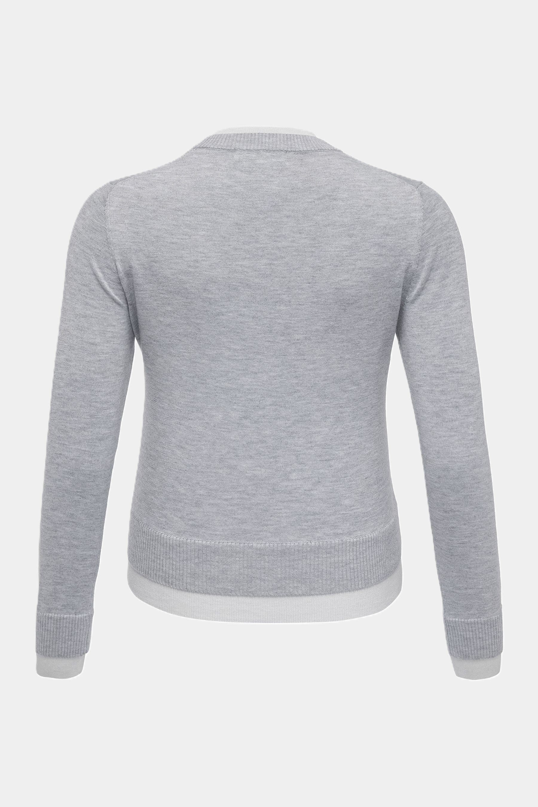 Cassis Strickpullover Cassis Strickpullover meliert LIGHT GREY
