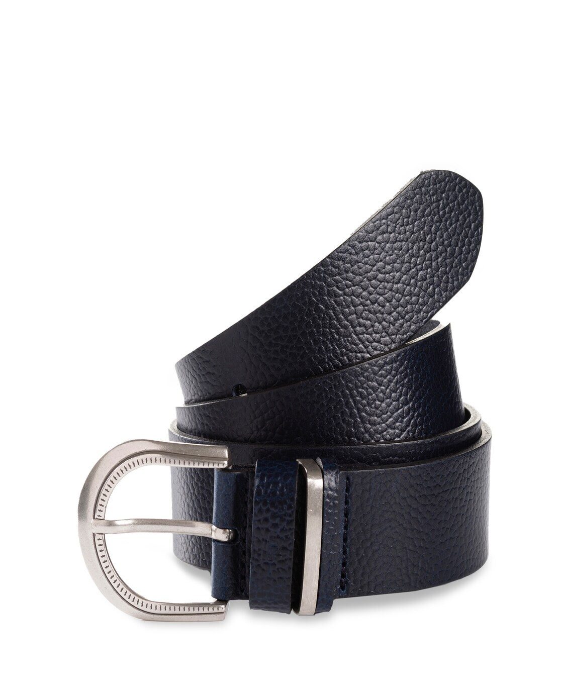 TOM TAILOR Ledergürtel Belts TTSANDRA Ledergürtel mit abgerundeter Dornschl günstig online kaufen