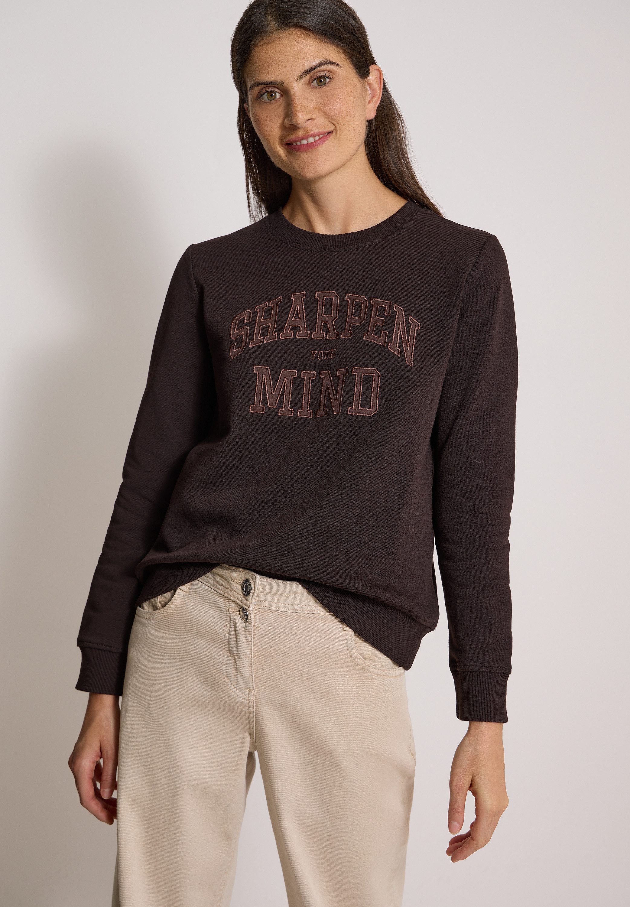 CECIL Sweatshirt mit Wording