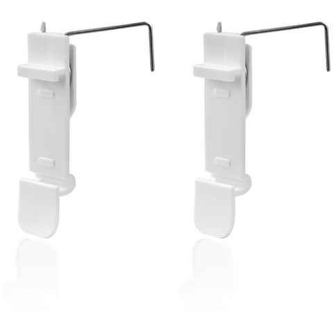 Klemmträger Klemmträger Klemmfix mit Klammer für Doppelrollo und Rollo, LICHTBLICK ORIGINAL, Rollos, (2-tlg)
