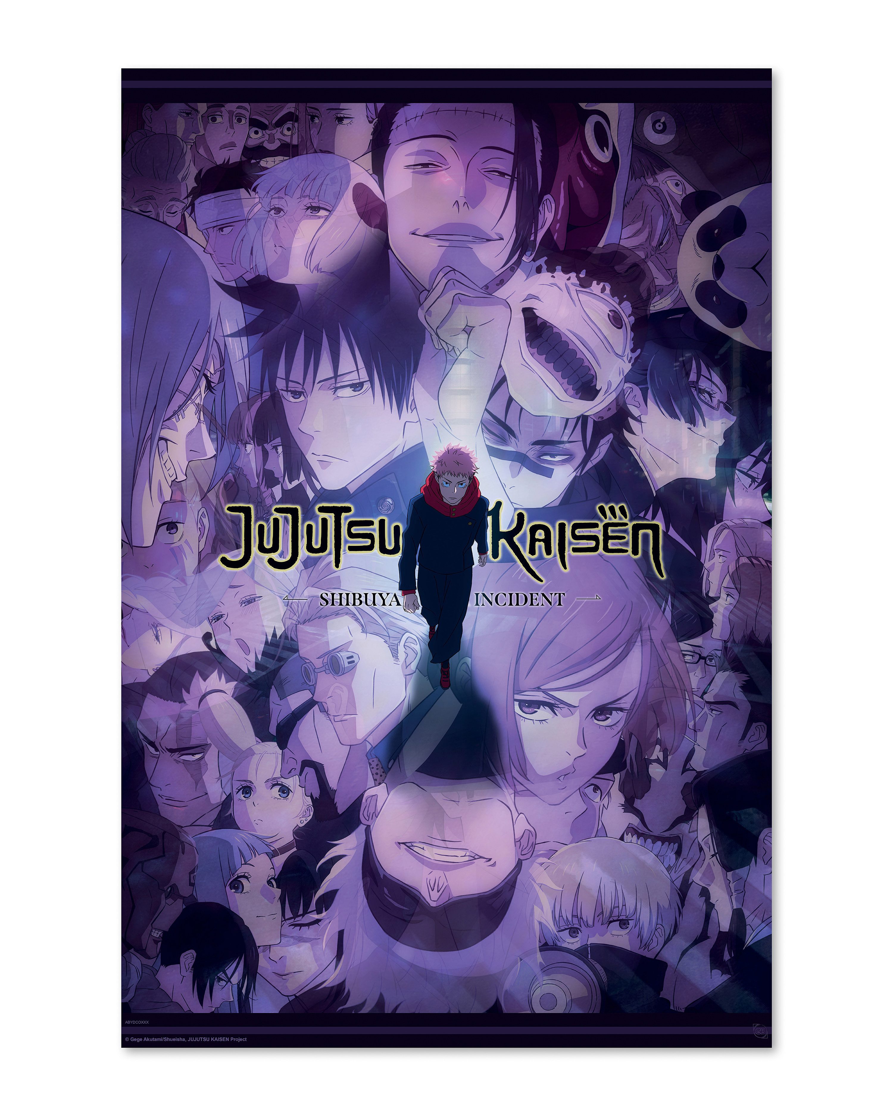GB eye Poster Jujutsu Kaisen Poster Shibuya Incident 61 x 91,5 cm