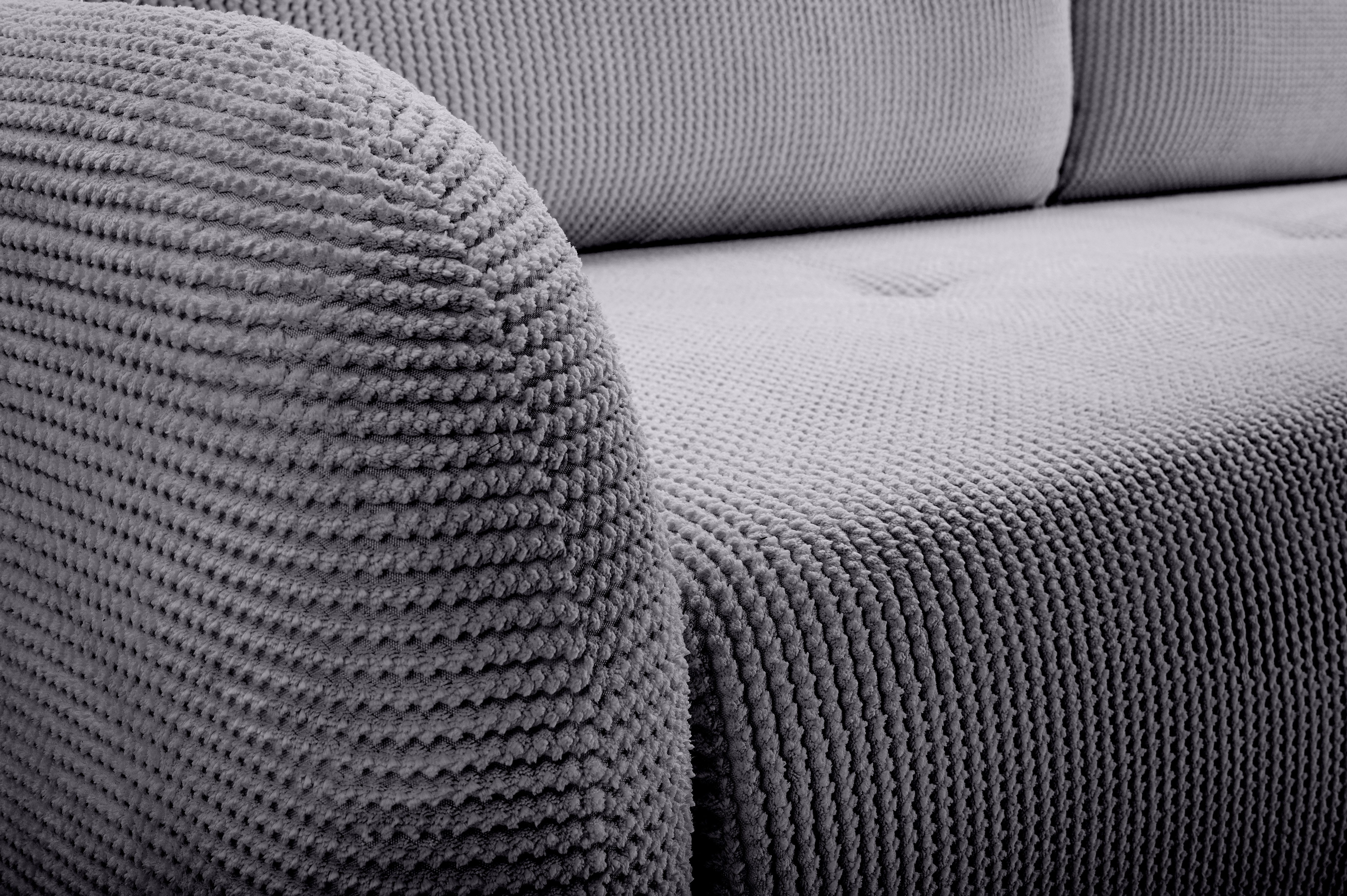 Goldstoff Sofa Beige, Blau mit Schlaffunktion - Modernes Wohnzimmer 2-Sitzer, Gemütliche Wohnzimmer Couch mit Stauraum und flexiblem Bett 1 Teile, Komfortable Couch mit Bettfunktion - Ideal für Gäste & Alltag