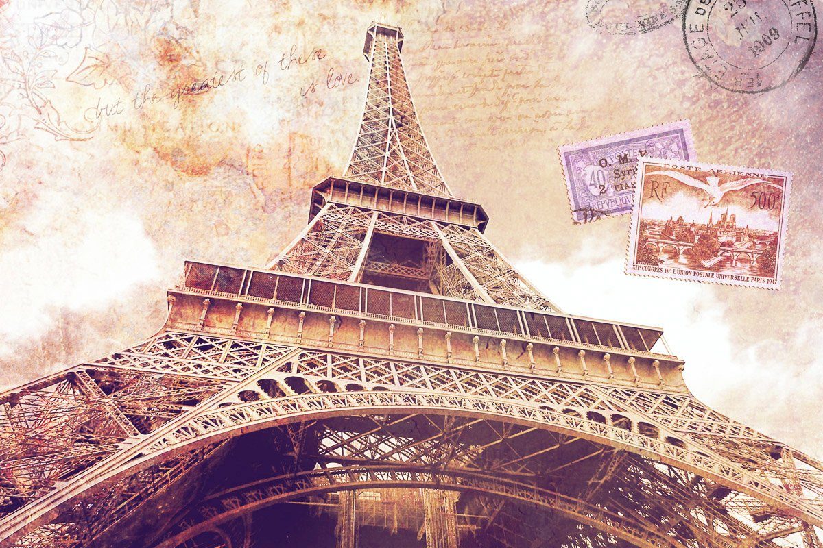 Eiffelturm Fototapete Papermoon