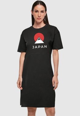 Merchcode Shirtkleid Merchcode Damen Ladies Japan X Organic Oversized Slit Tee Dress (1-tlg)
