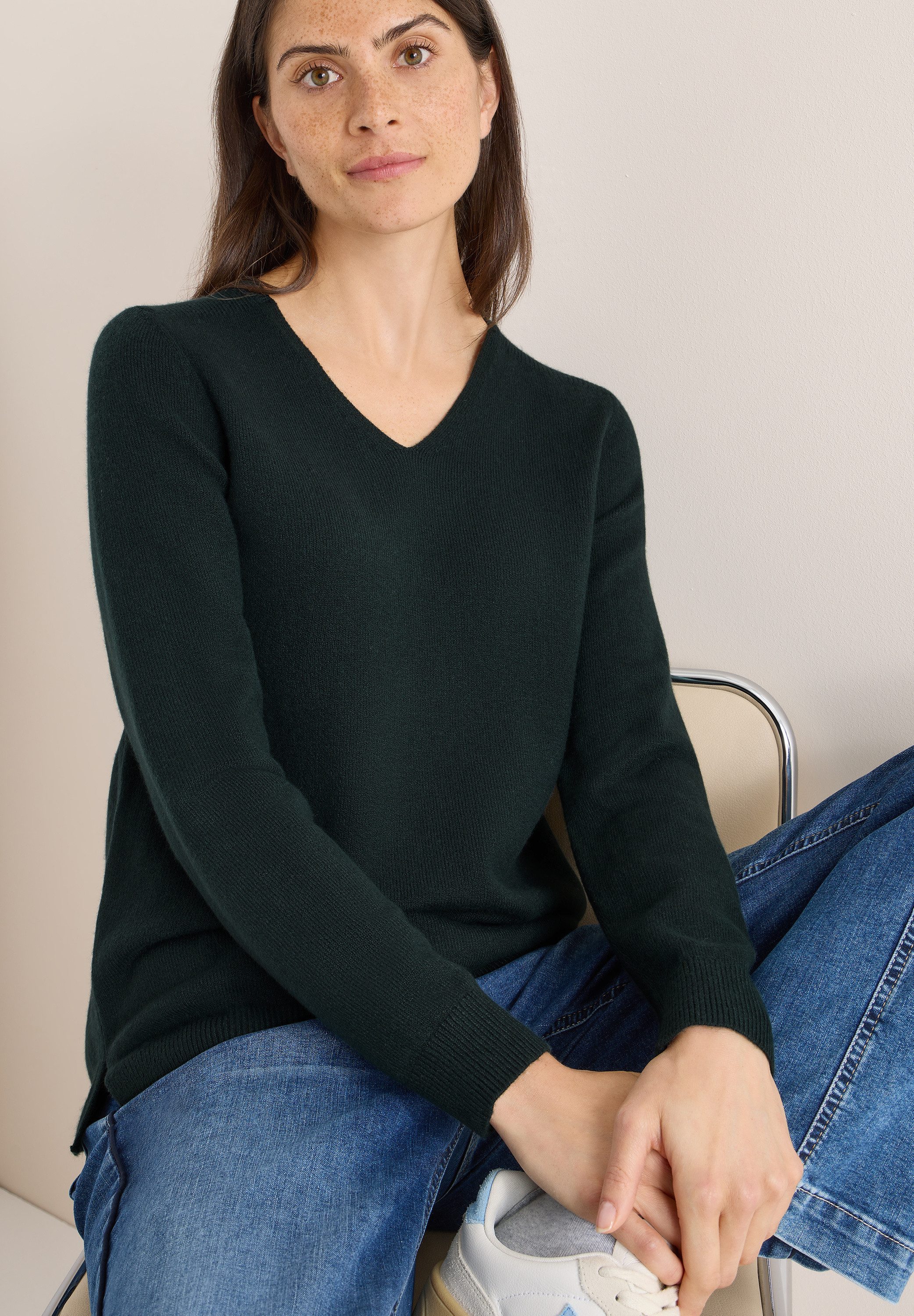 CECIL Strickpullover aus Feinstrick