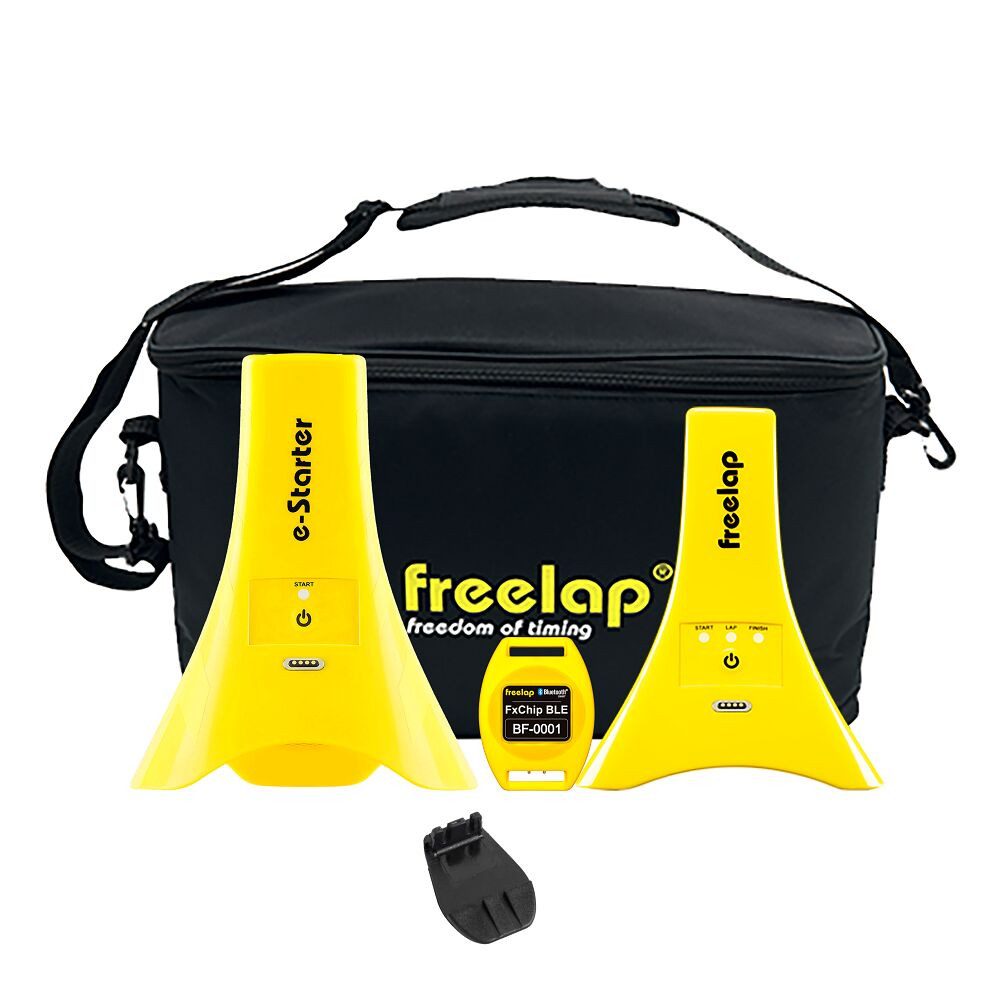Freelap Kurzzeitmesser Zeitmesssystem-Set 111 Besonders einfacher Auf- und Abbau