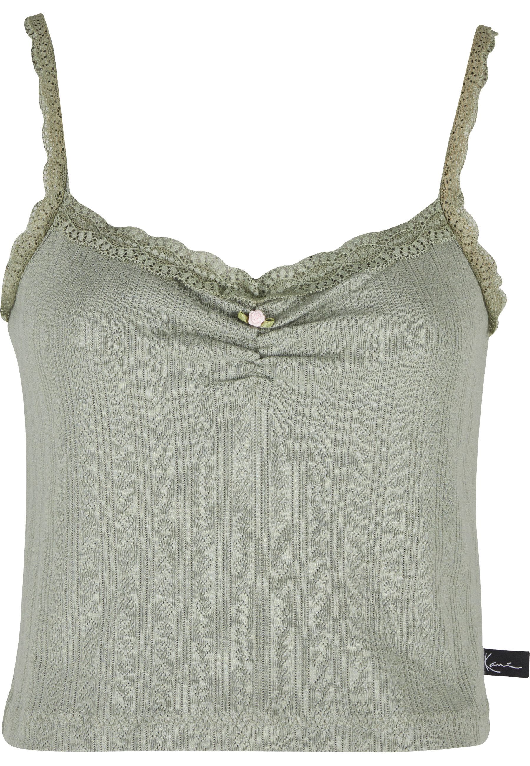 Karl Kani Tanktop Karl Kani Woven Signature Pointelle Top