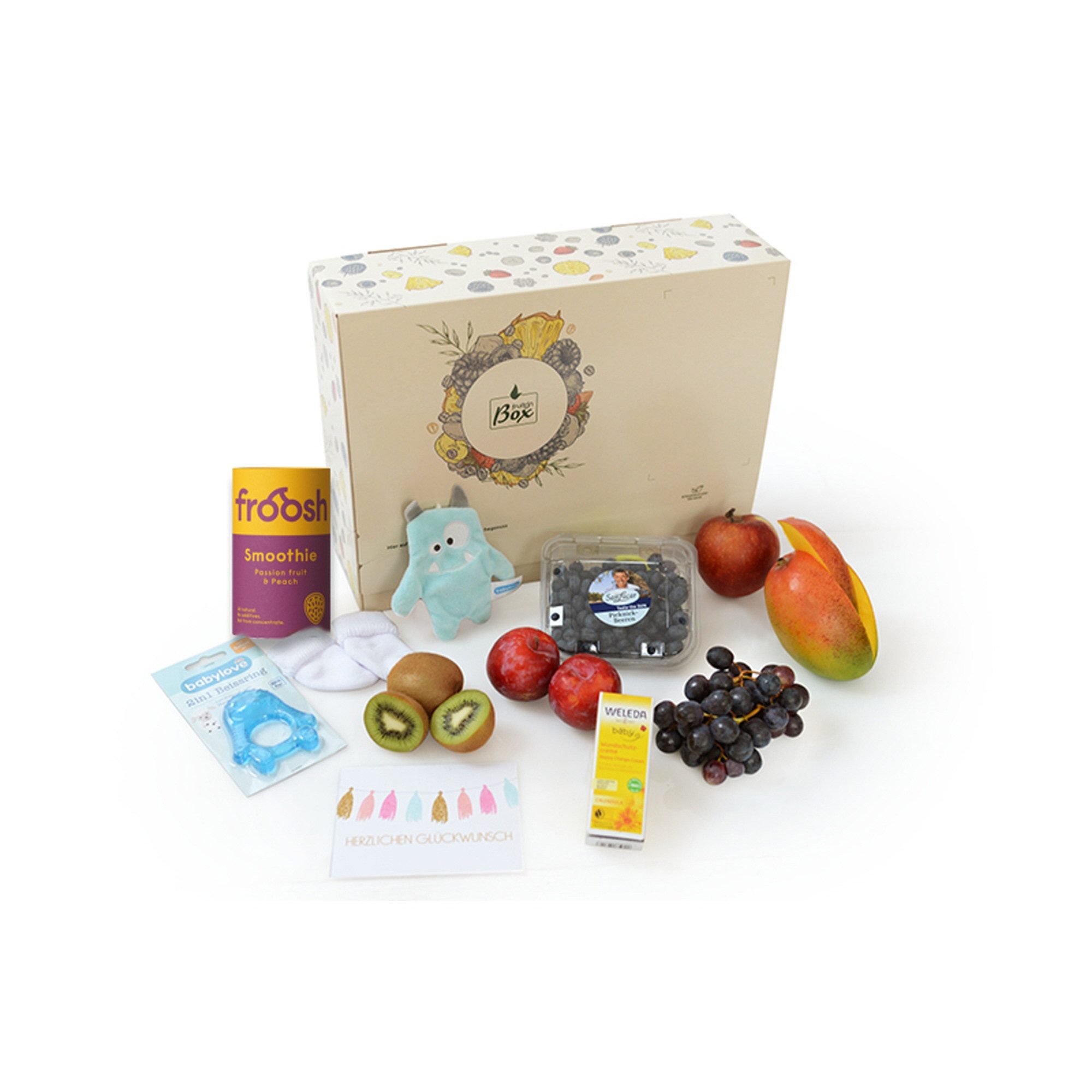 Soennecken Versandkarton Geschenk Box zur Geburt