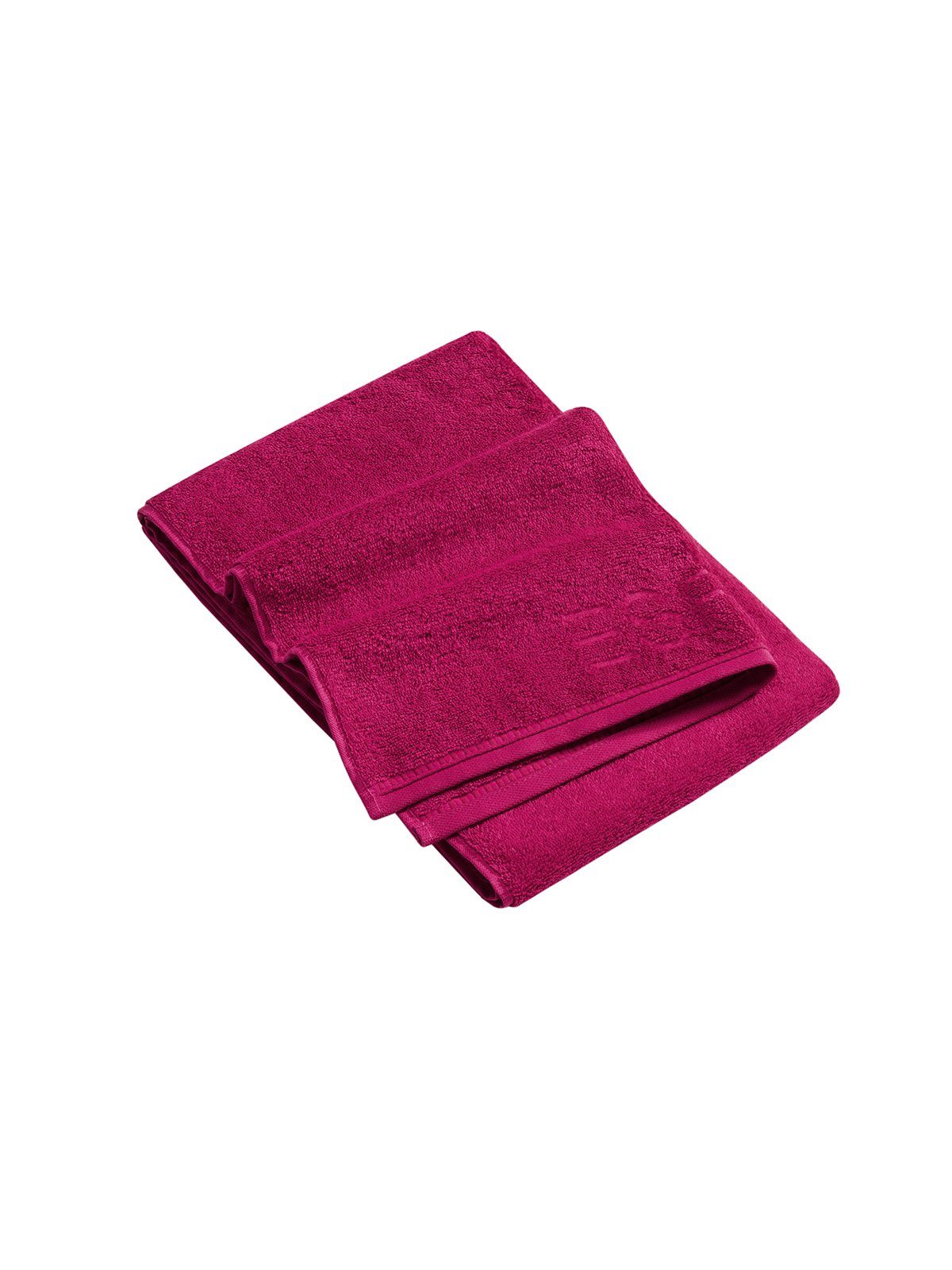 Esprit Handtücher Handtücher Collection MODERN SOLID, Frottier (Stück, 1-St), hohe Markenqualität raspberry