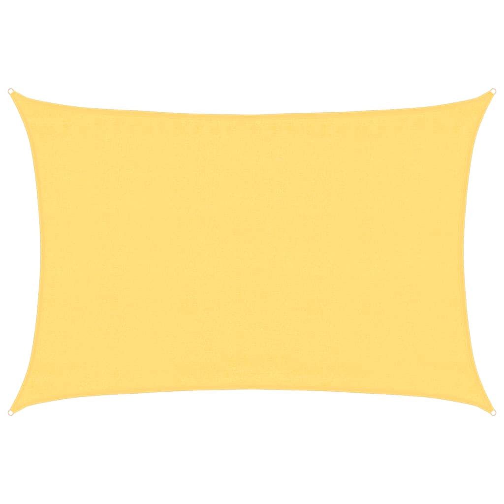 Sonnensegel Sonnensegel 160 g/m² Beige 3,5x5 m HDPE